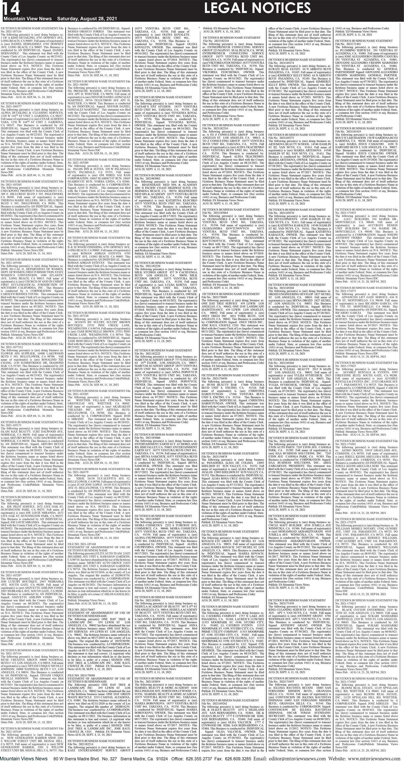 MVNews this week:  Page 14