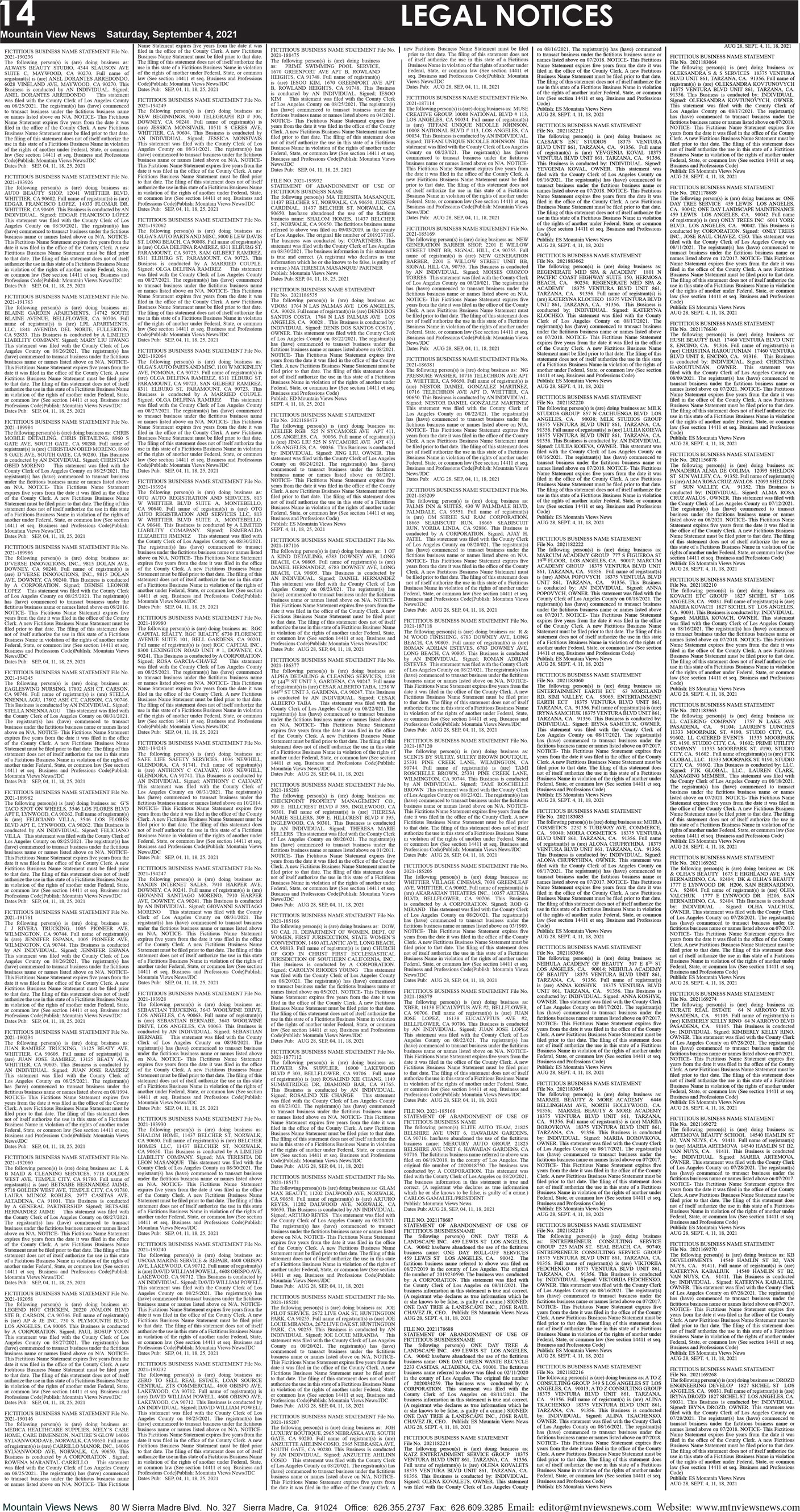 MVNews this week:  Page 14