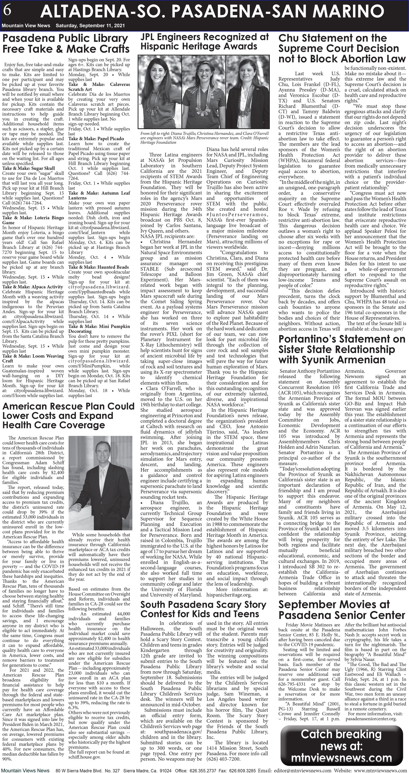 MVNews this week:  Page 6