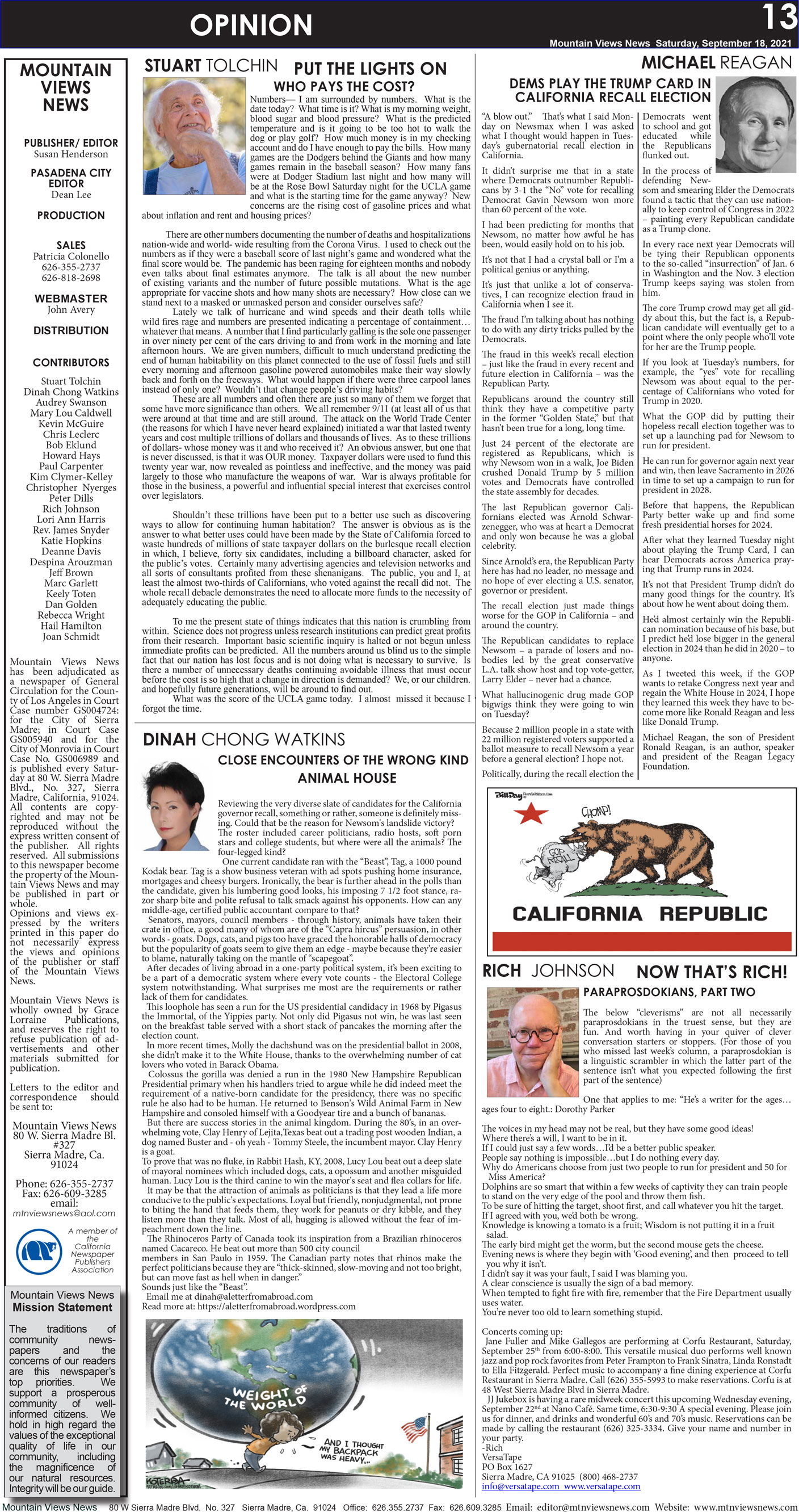 MVNews this week:  Page 13