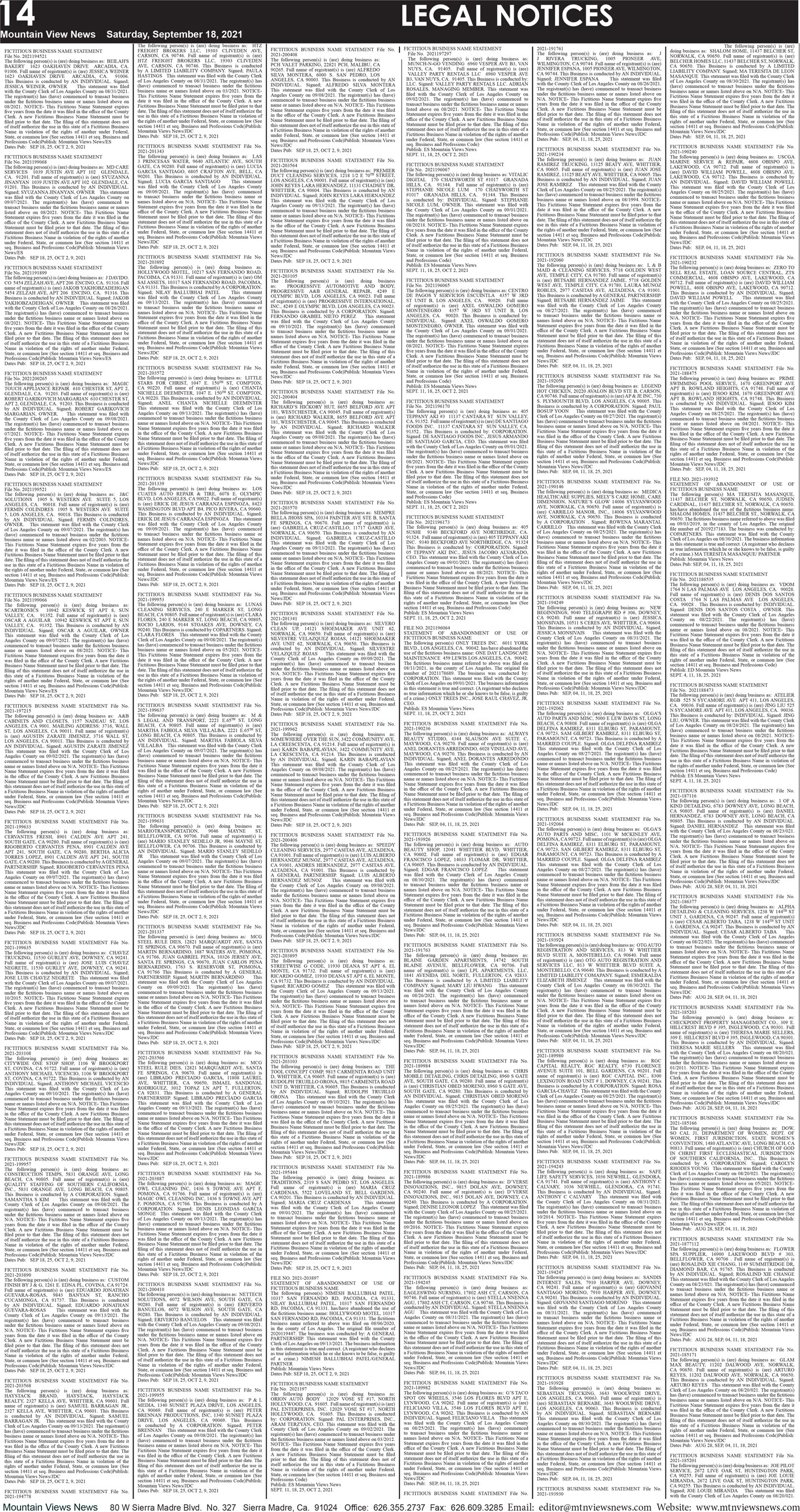 MVNews this week:  Page 14