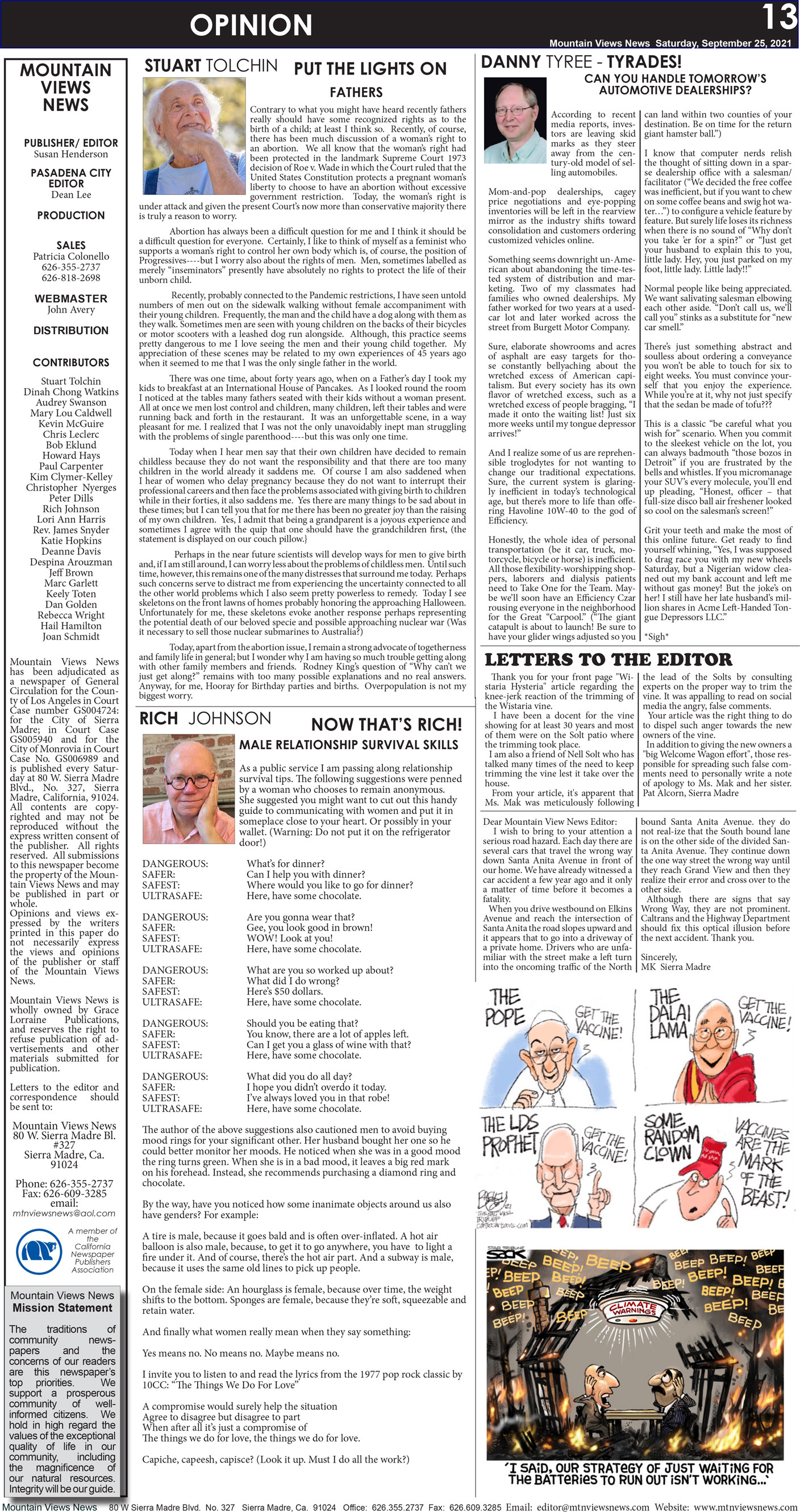 MVNews this week:  Page 13