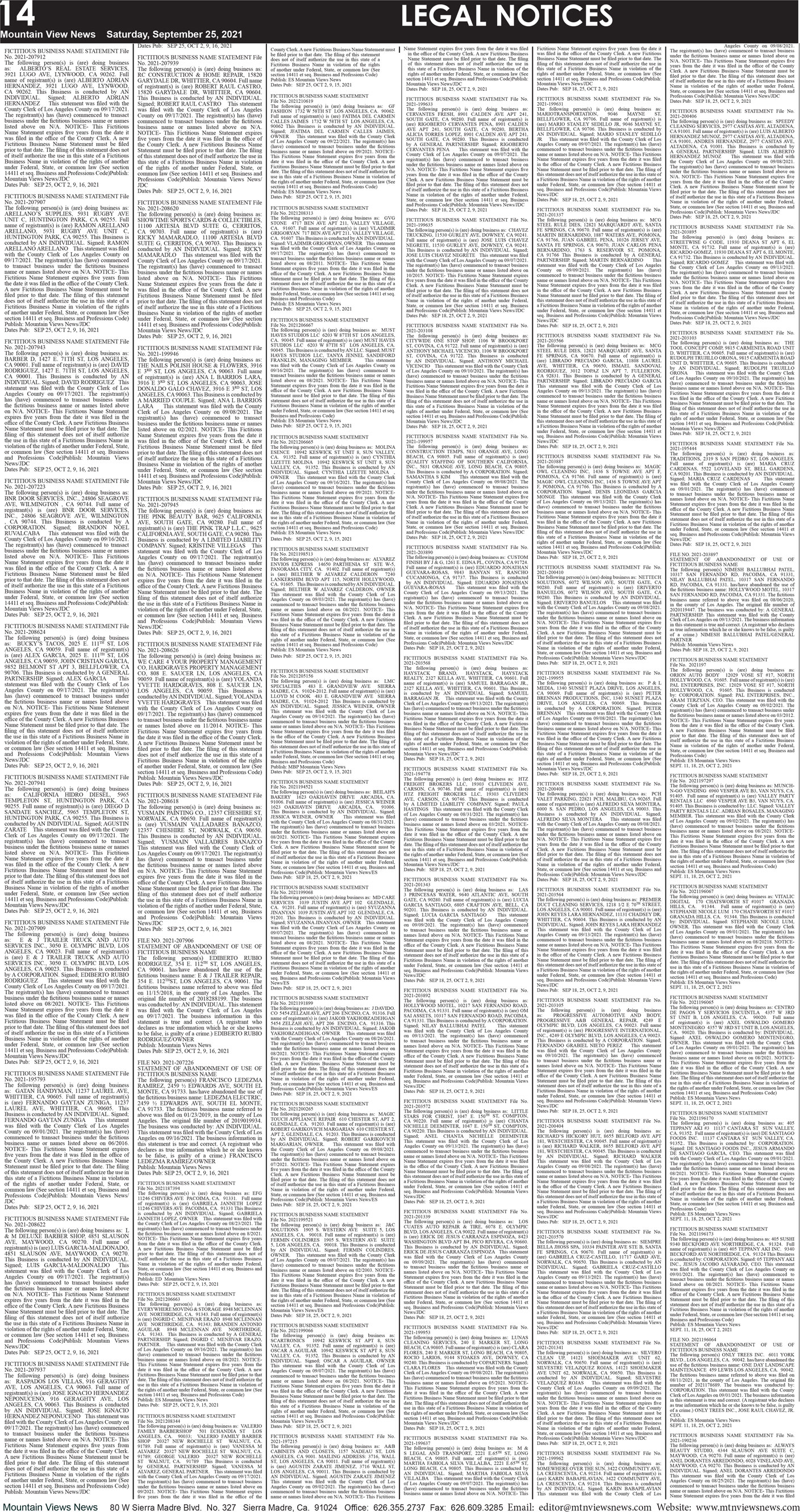 MVNews this week:  Page 14