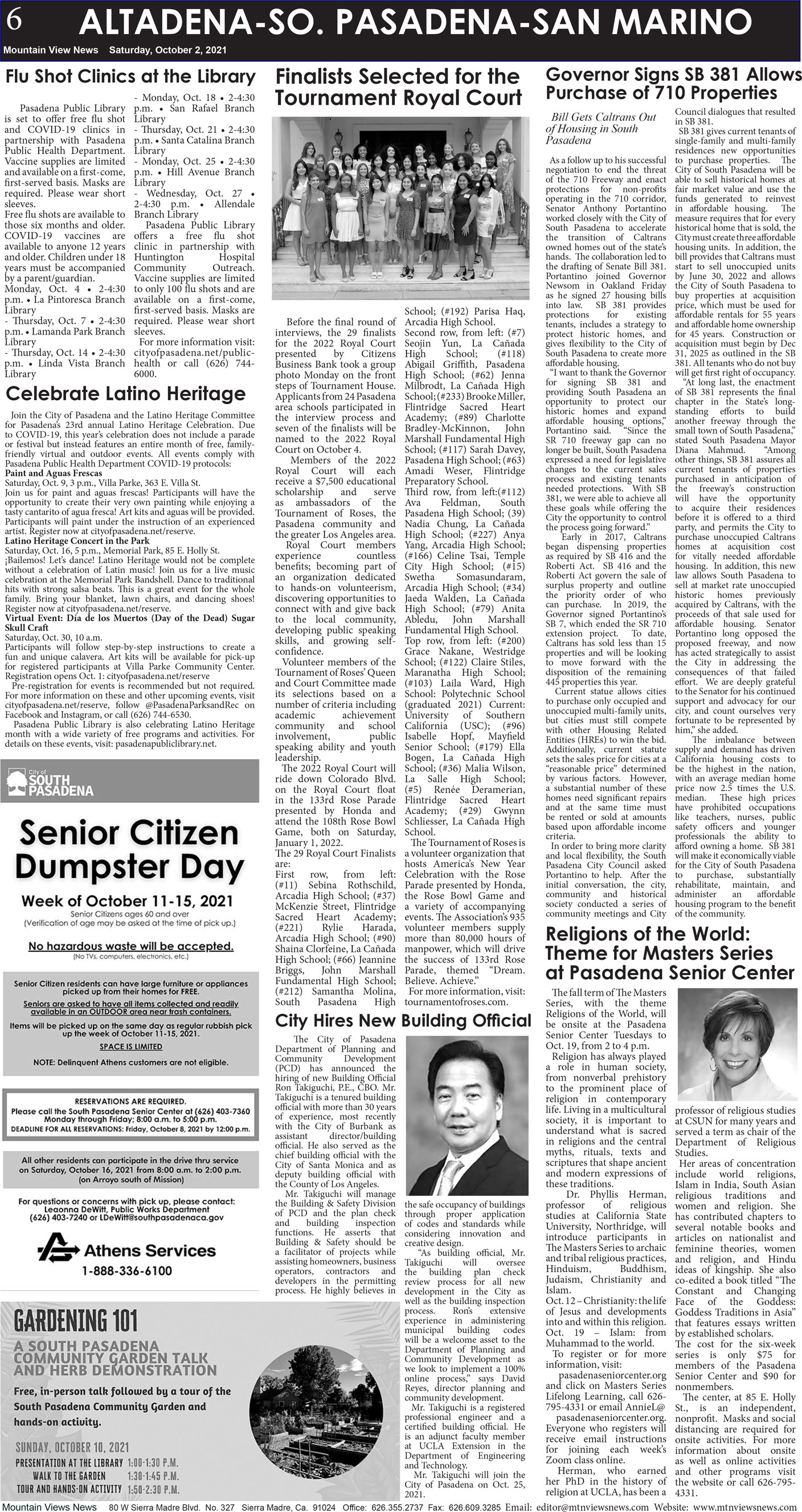 MVNews this week:  Page 6