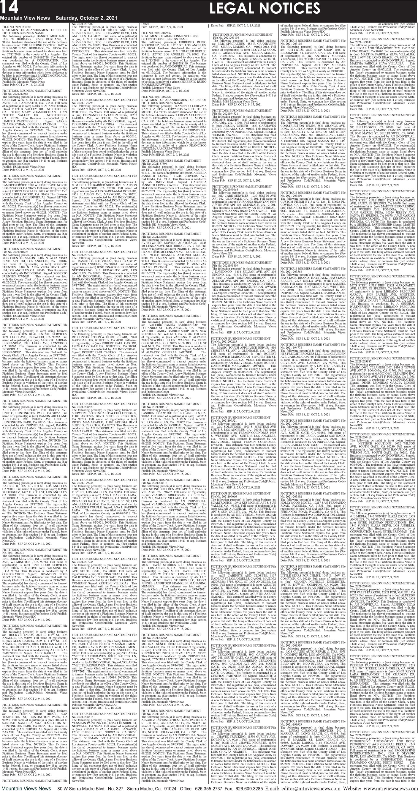 MVNews this week:  Page 14