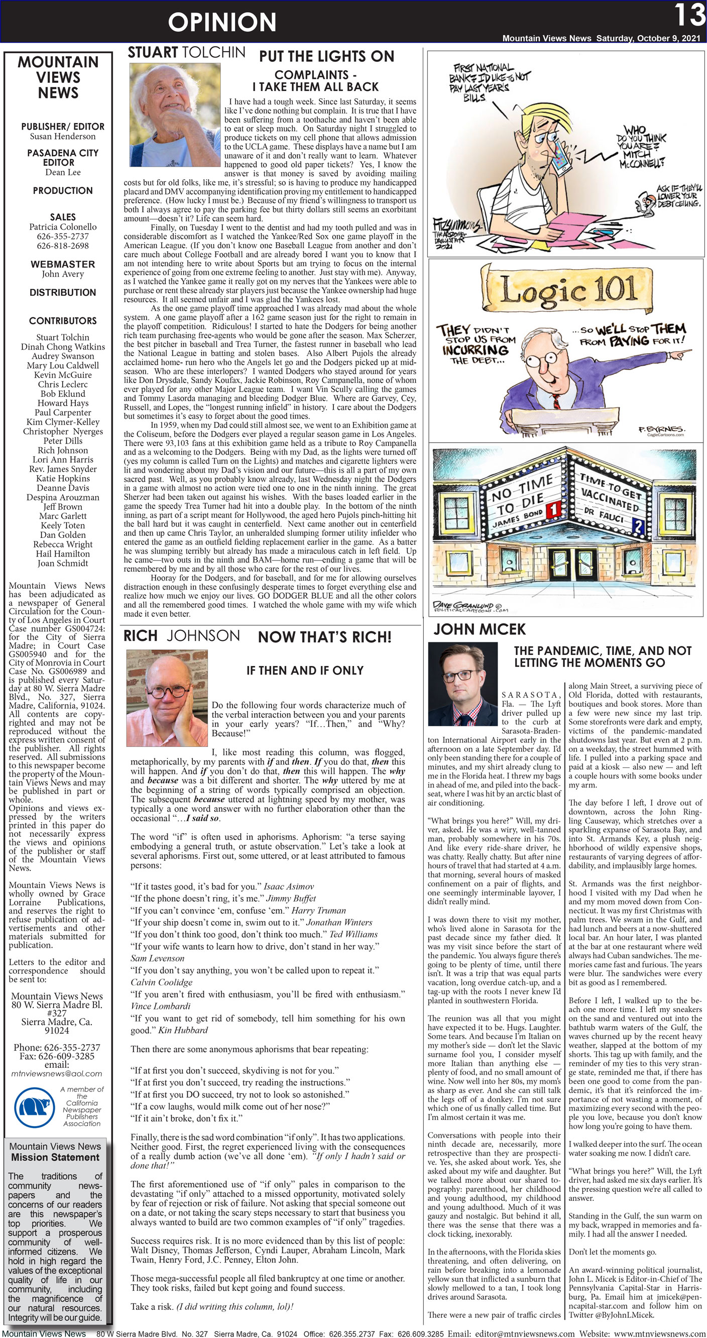 MVNews this week:  Page 13