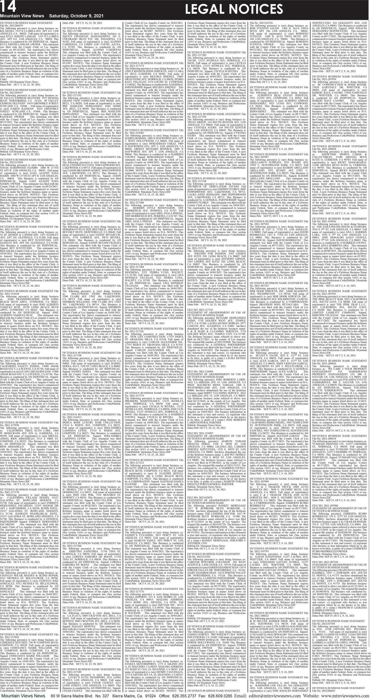 MVNews this week:  Page 14