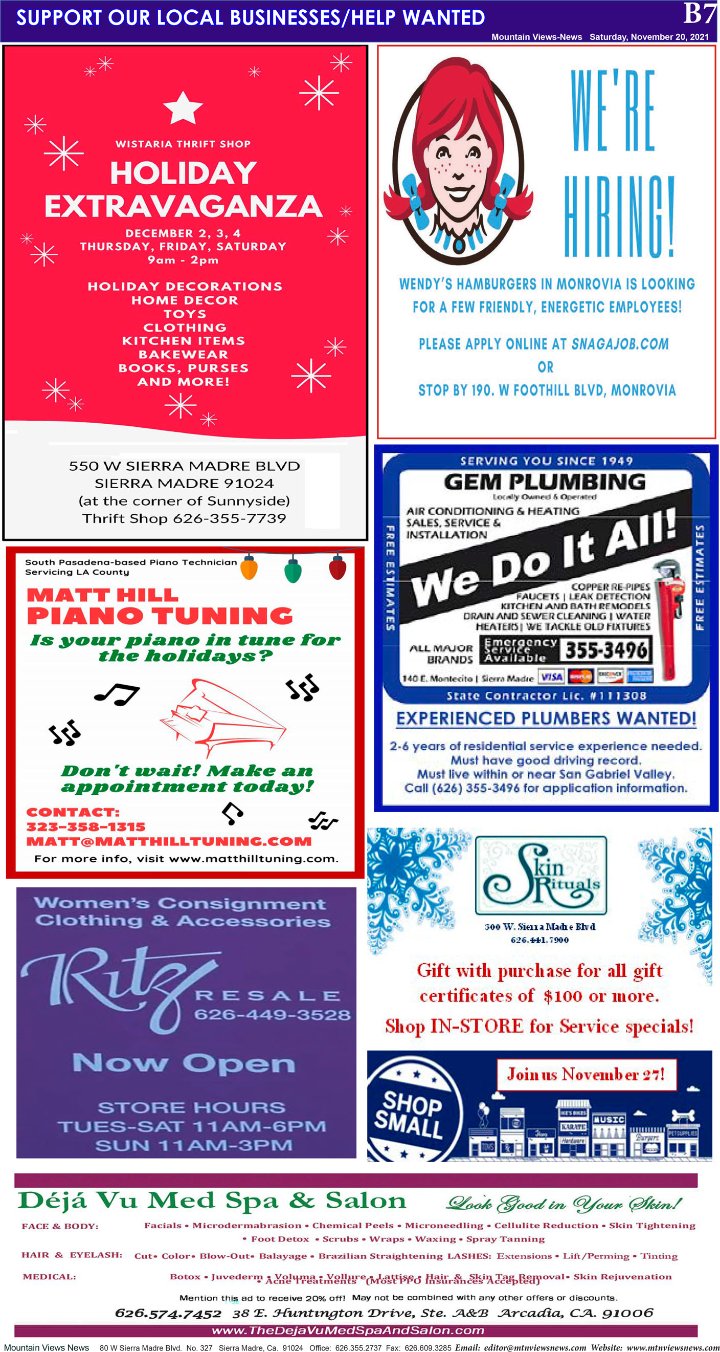 MVNews this week:  Page B:7