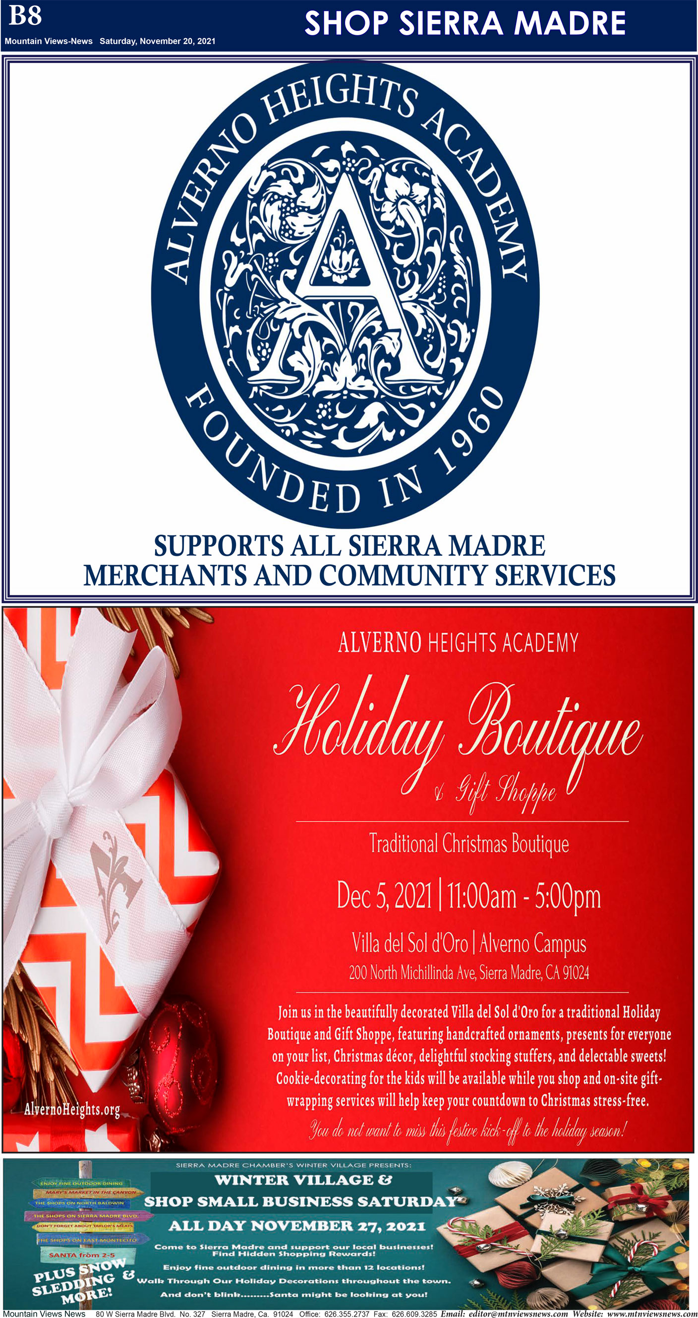 MVNews this week:  Page B:8