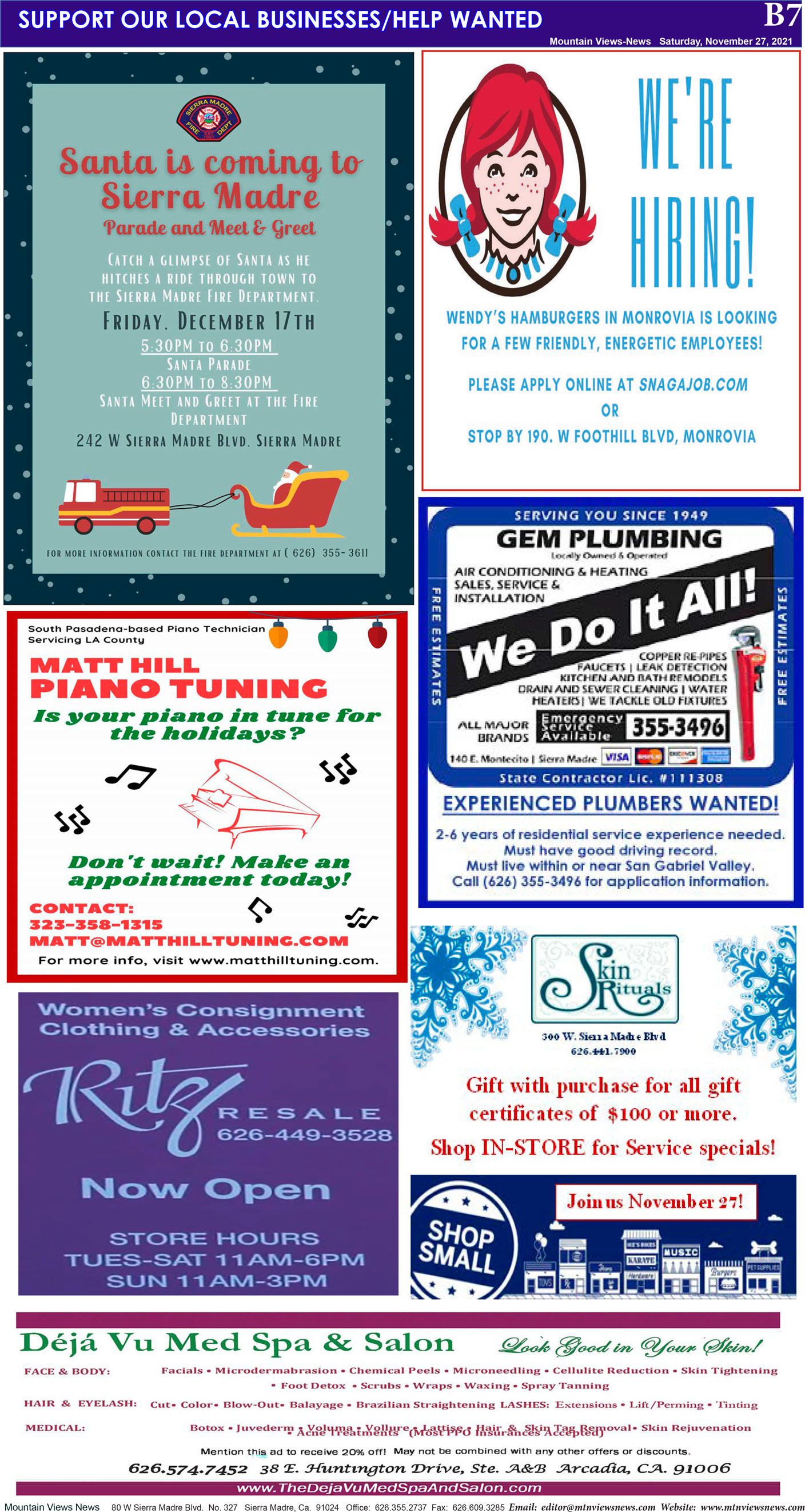 MVNews this week:  Page B:7