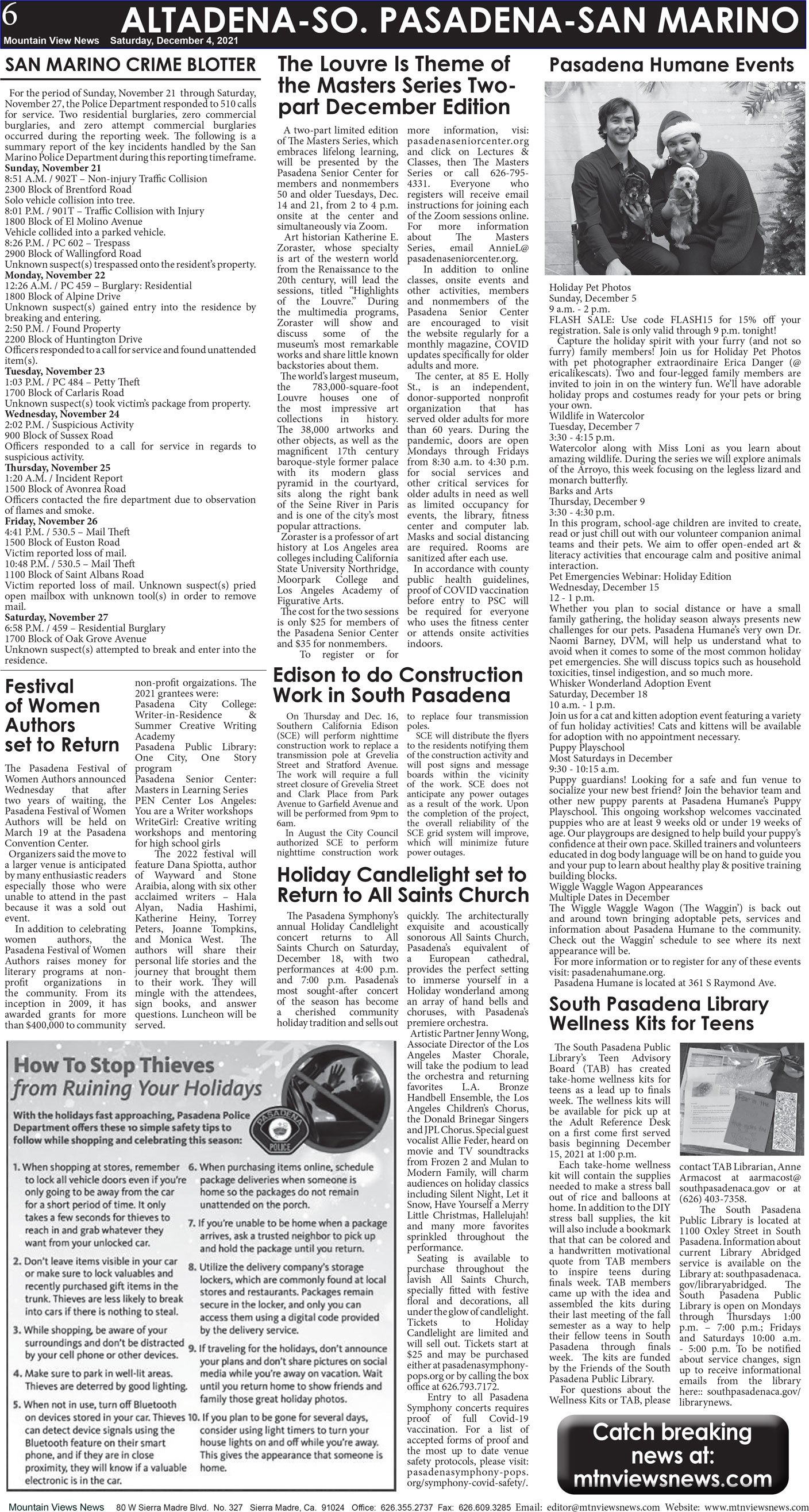 MVNews this week:  Page 6