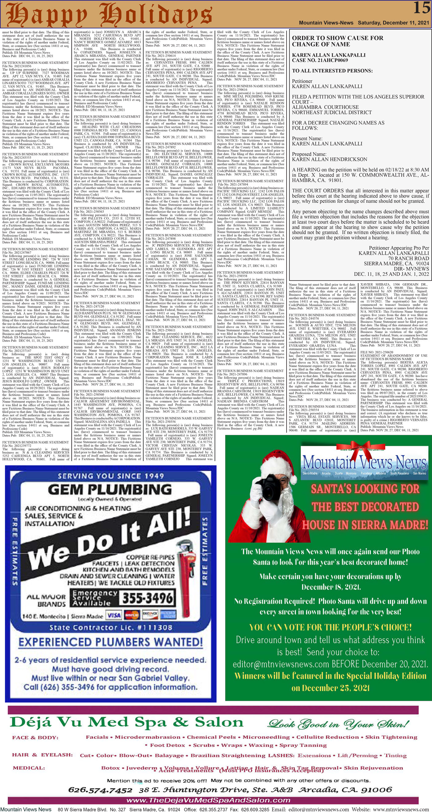 MVNews this week:  Page 15