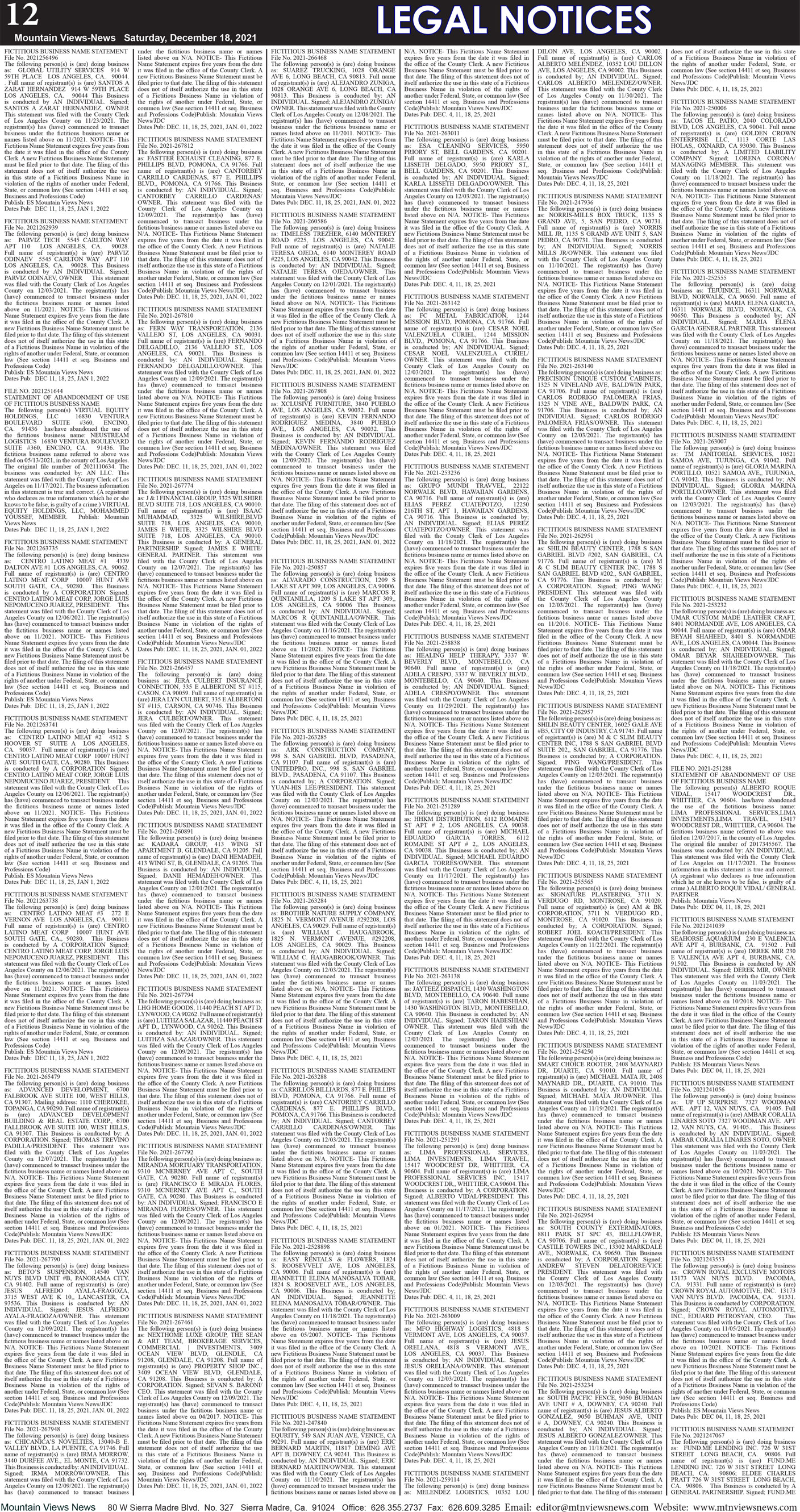 MVNews this week:  Page 12