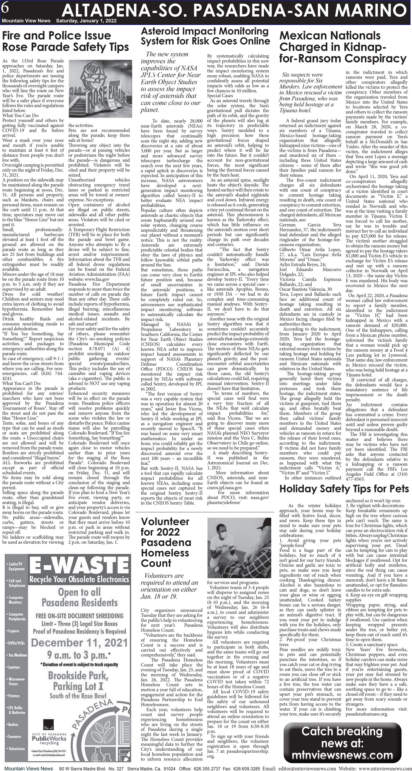 MVNews this week:  Page 6