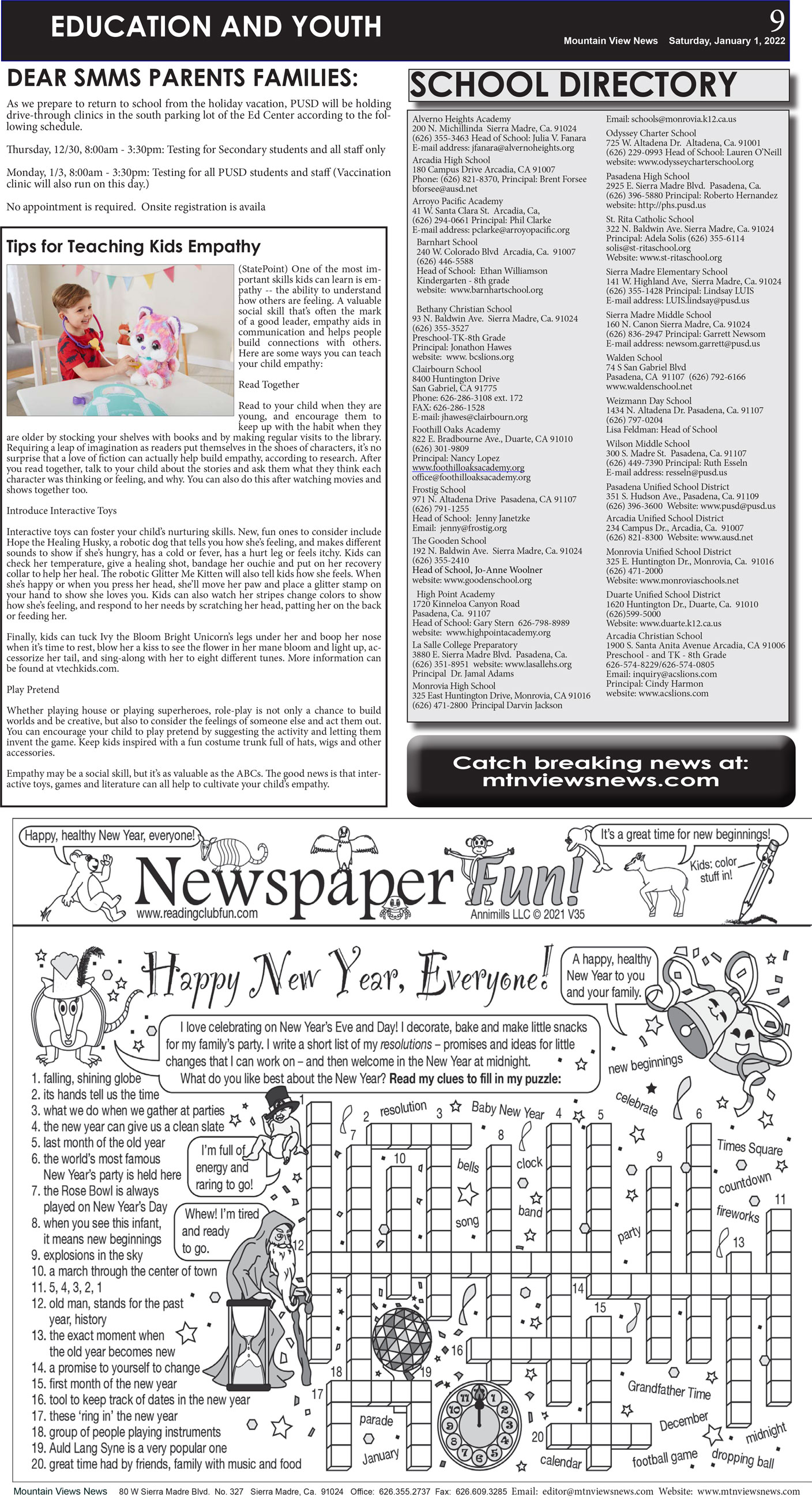 MVNews this week:  Page 9