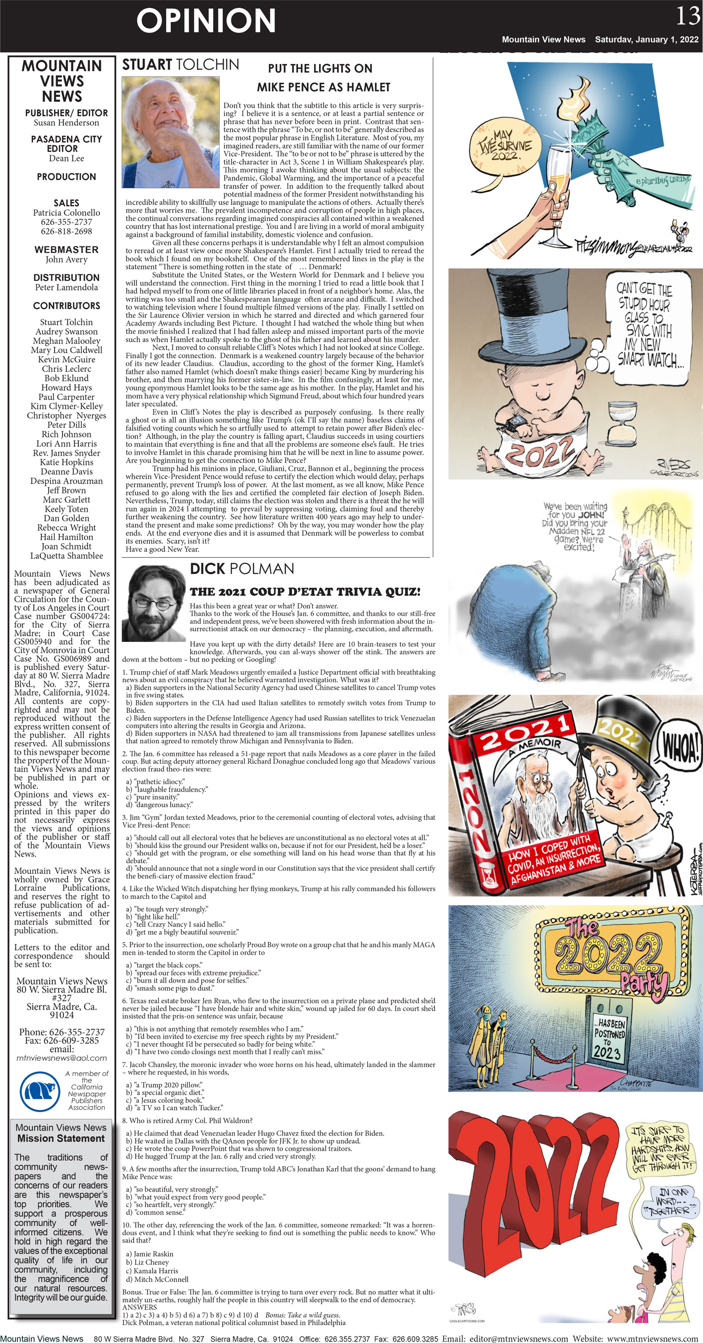 MVNews this week:  Page 13