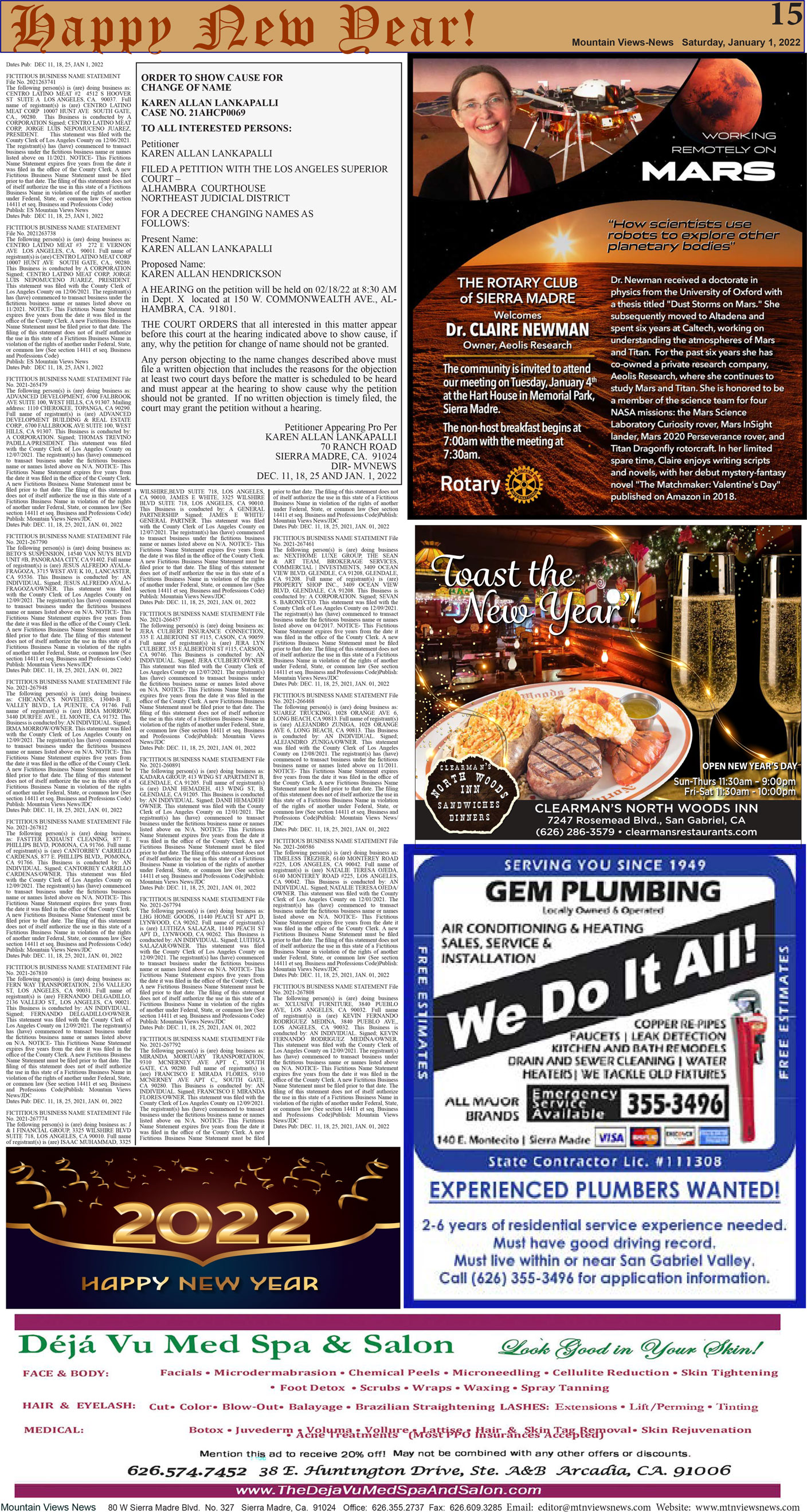 MVNews this week:  Page 15