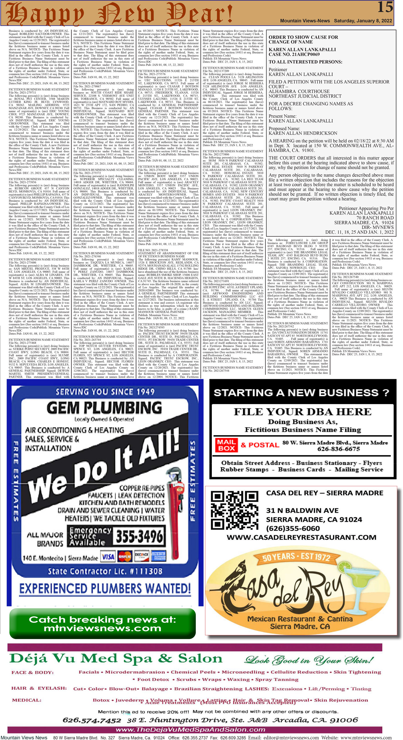 MVNews this week:  Page 15