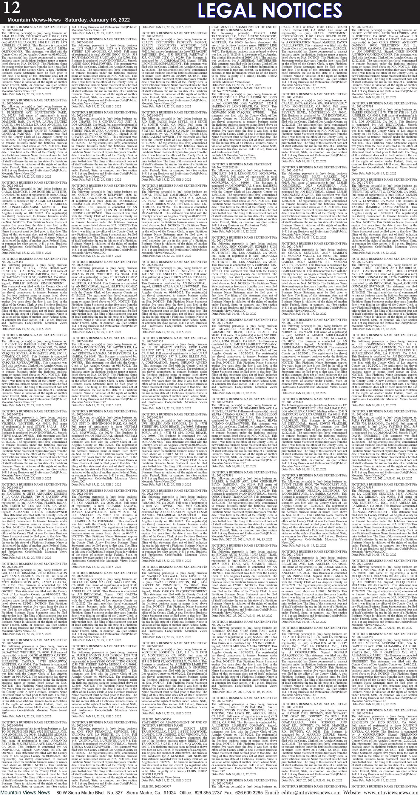 MVNews this week:  Page 12