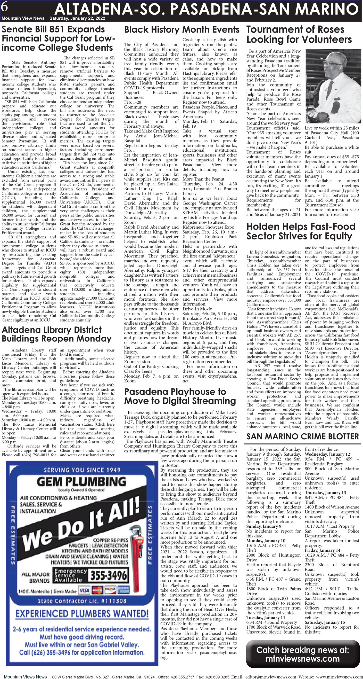 MVNews this week:  Page 6