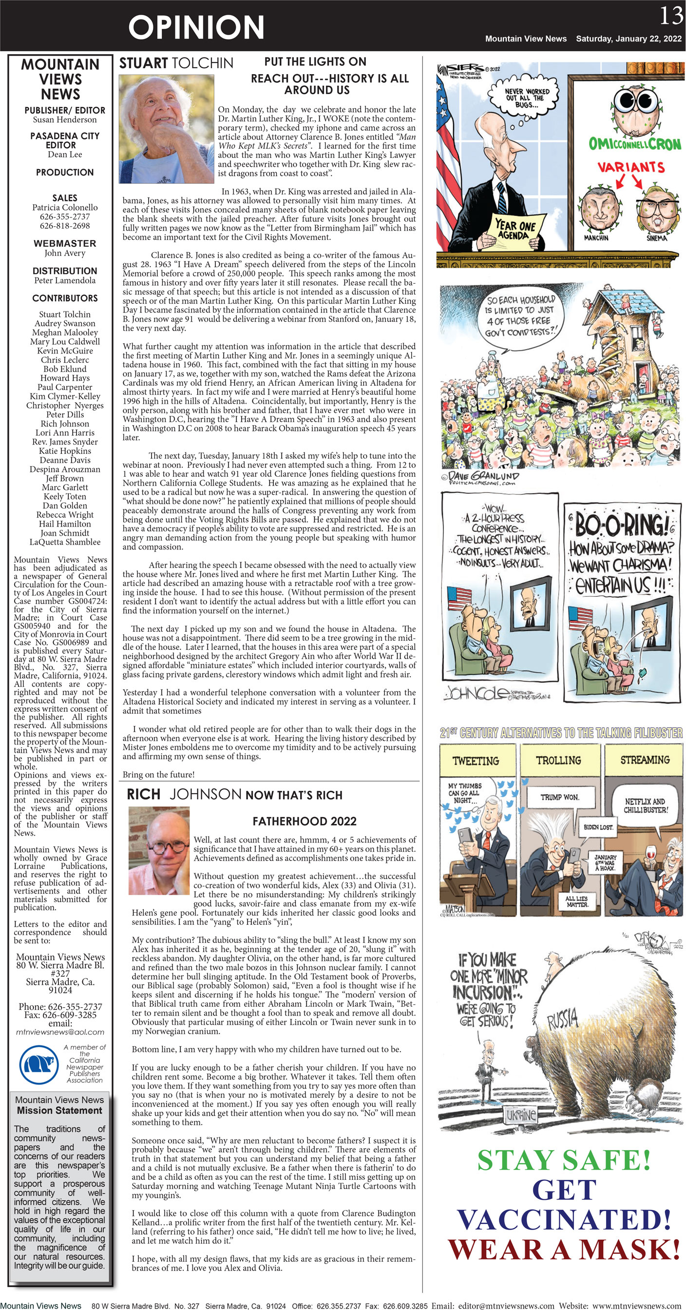 MVNews this week:  Page 13