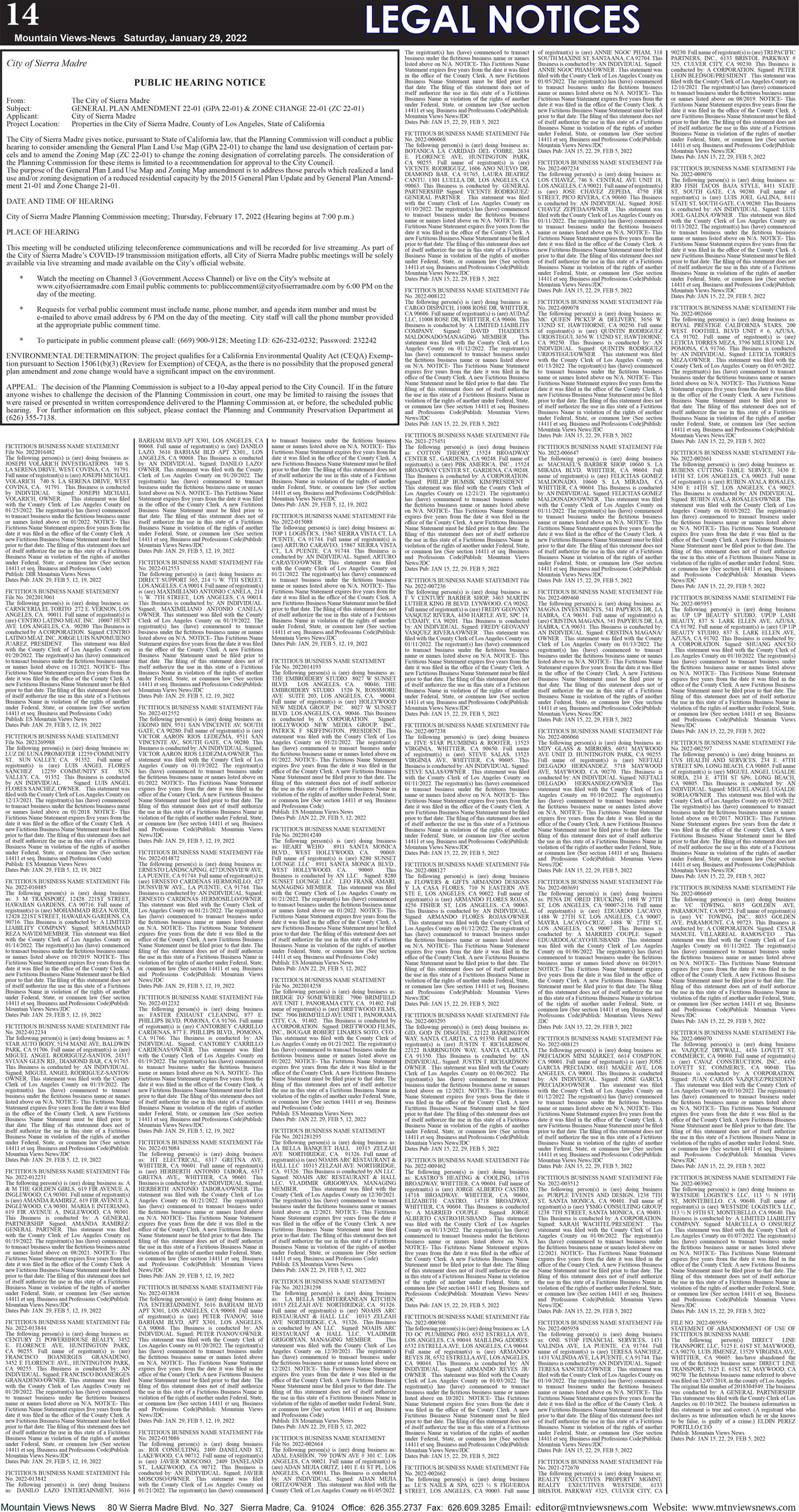 MVNews this week:  Page 14