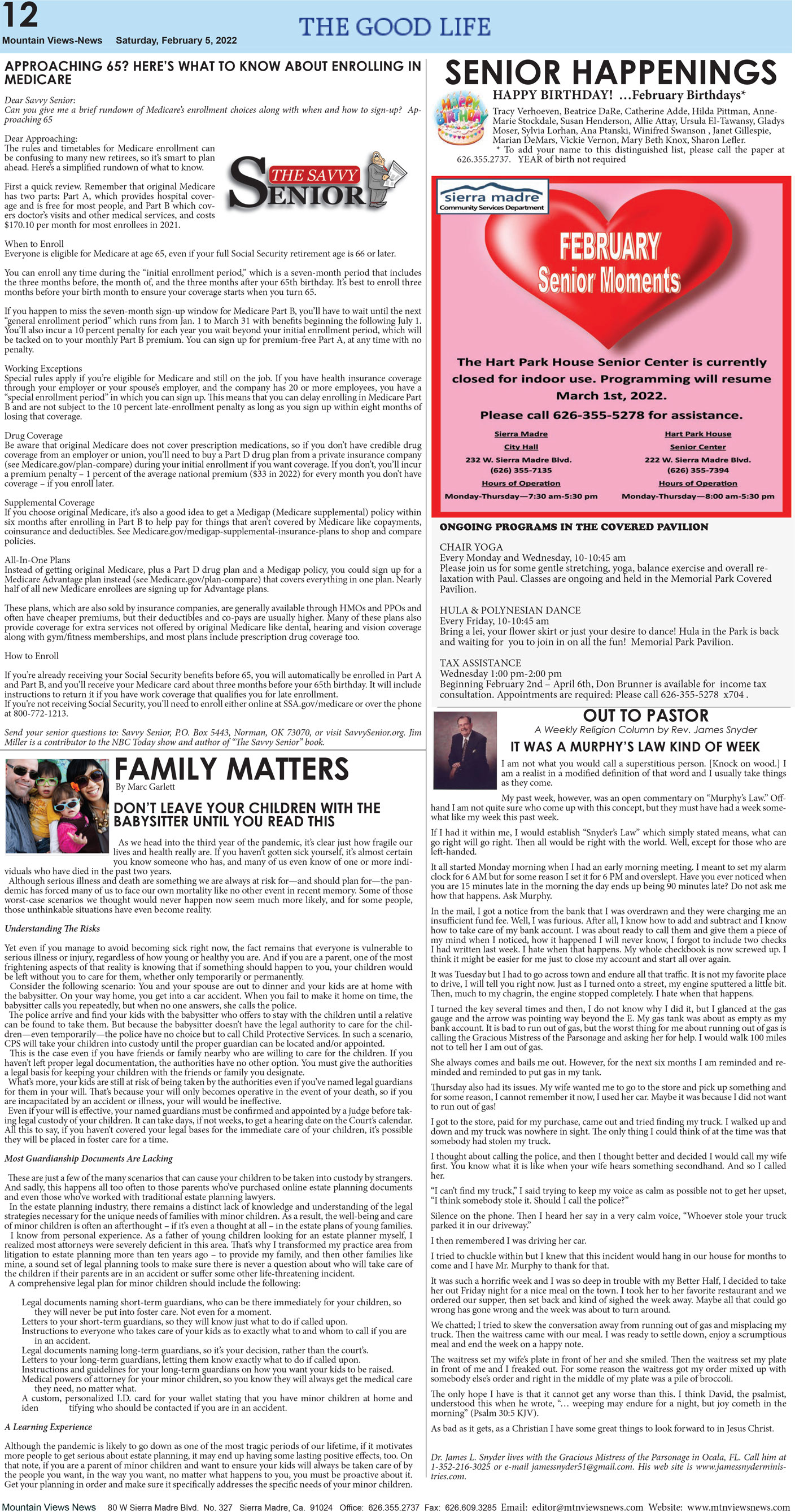 MVNews this week:  Page 12