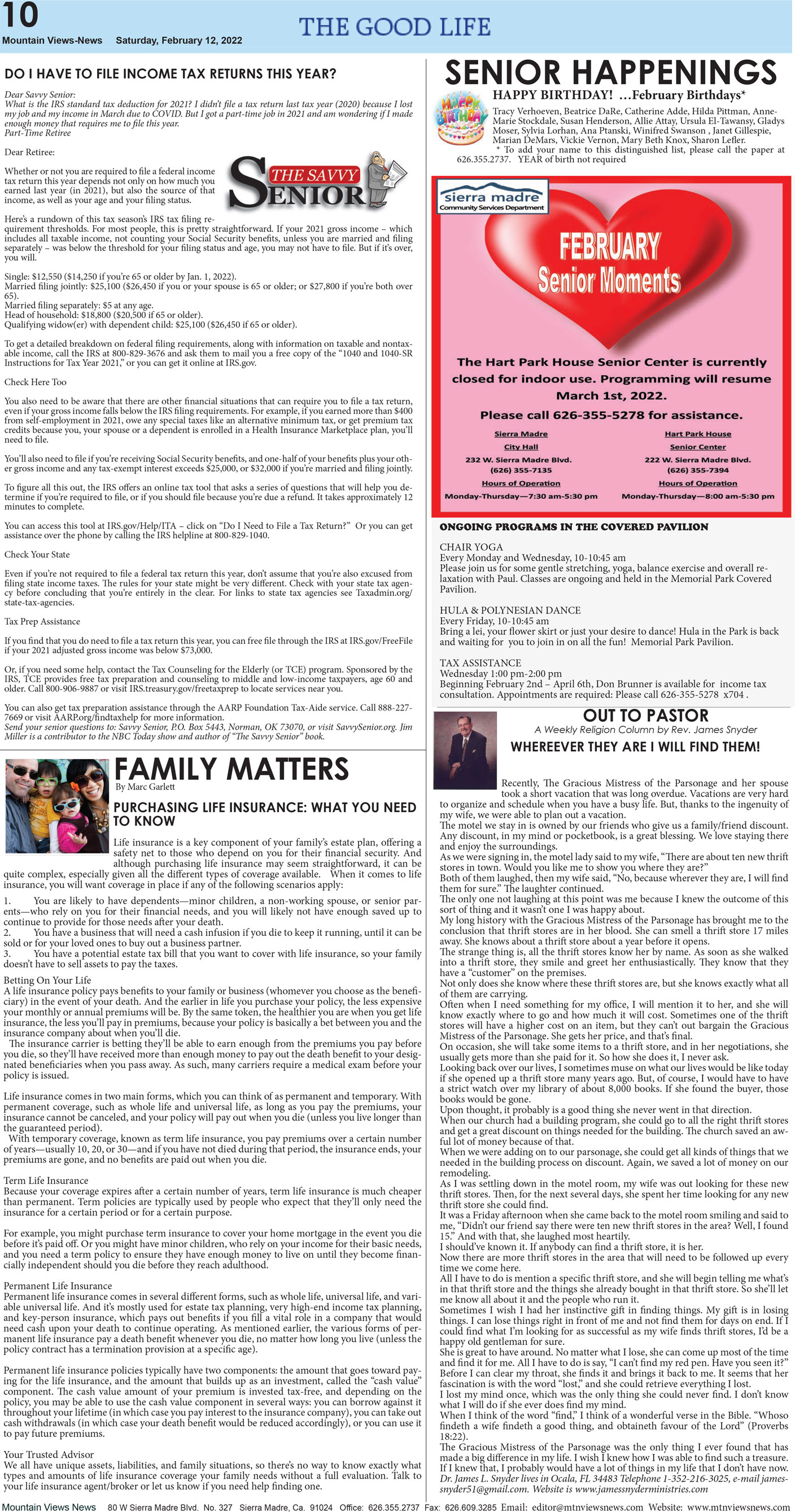 MVNews this week:  Page 10