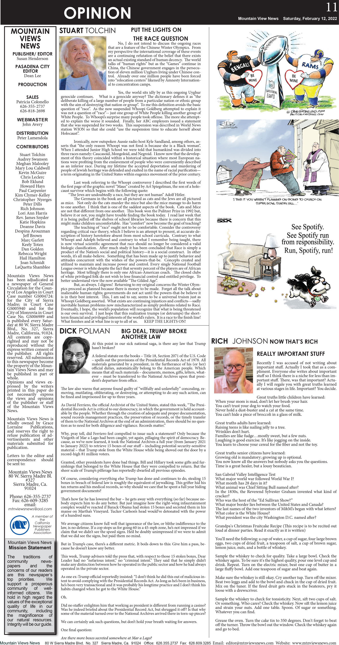 MVNews this week:  Page 11