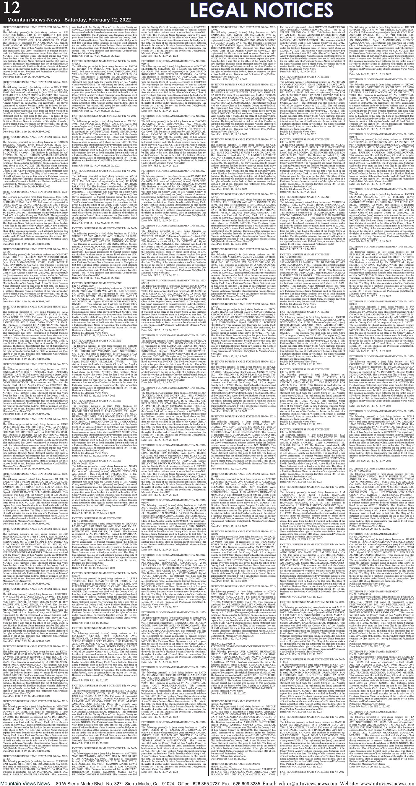 MVNews this week:  Page 12