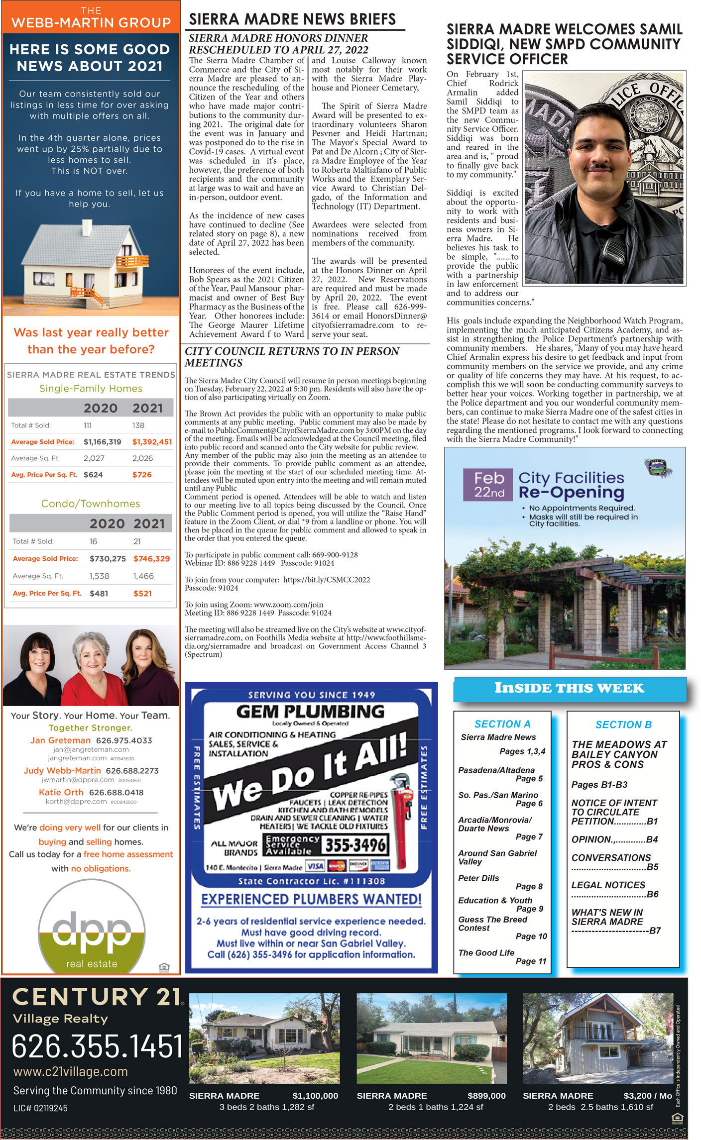 MVNews this week:  Page 1