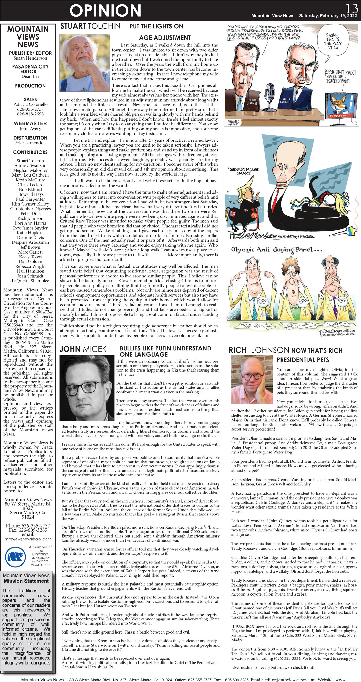 MVNews this week:  Page 13