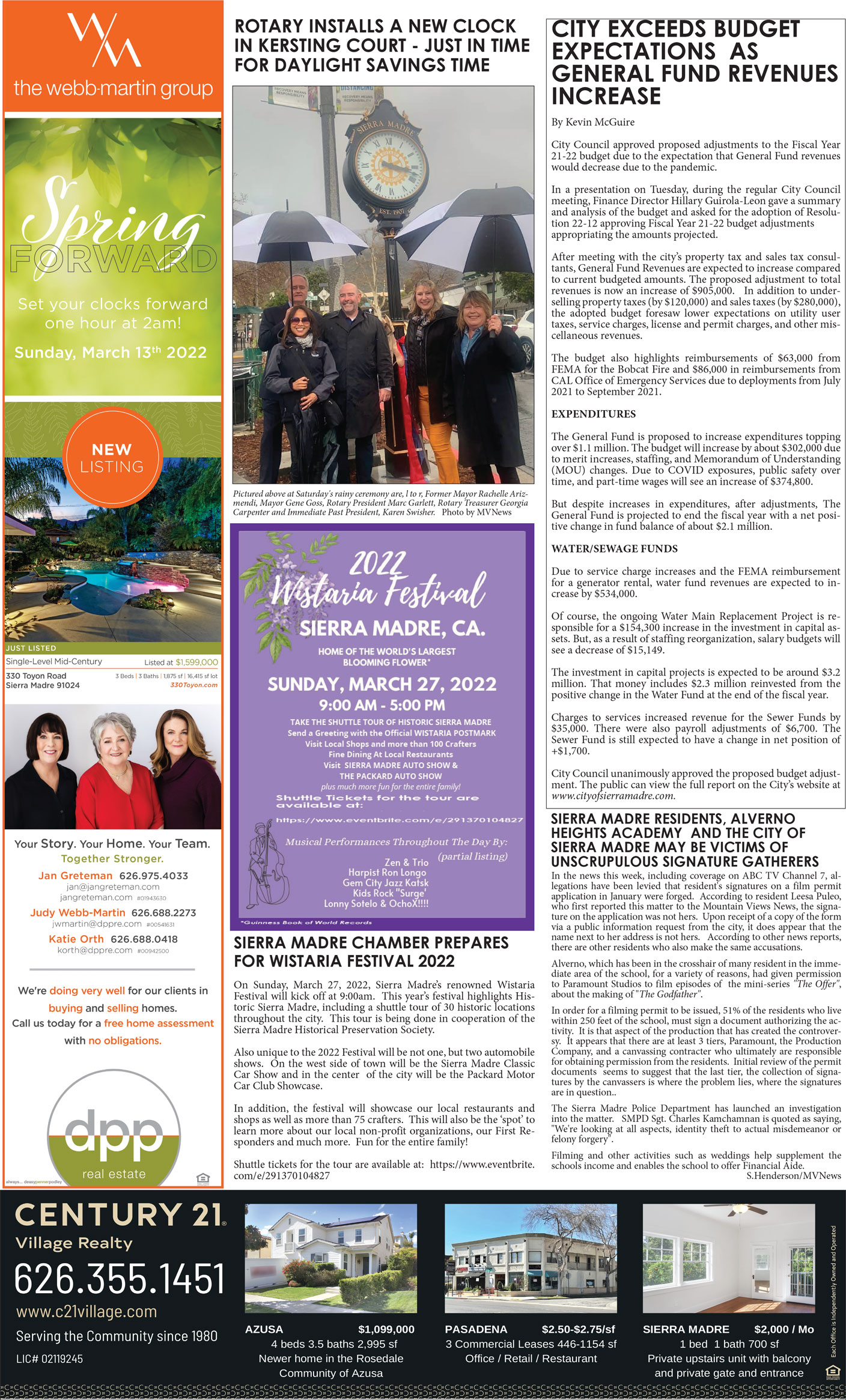 MVNews this week:  Page 1