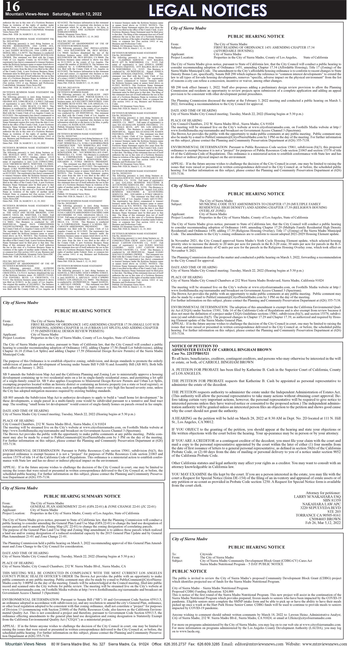 MVNews this week:  Page 16