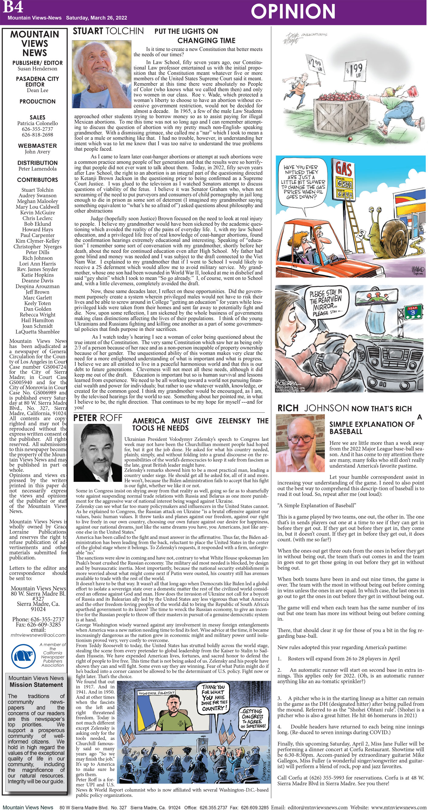 MVNews this week:  Page B:4