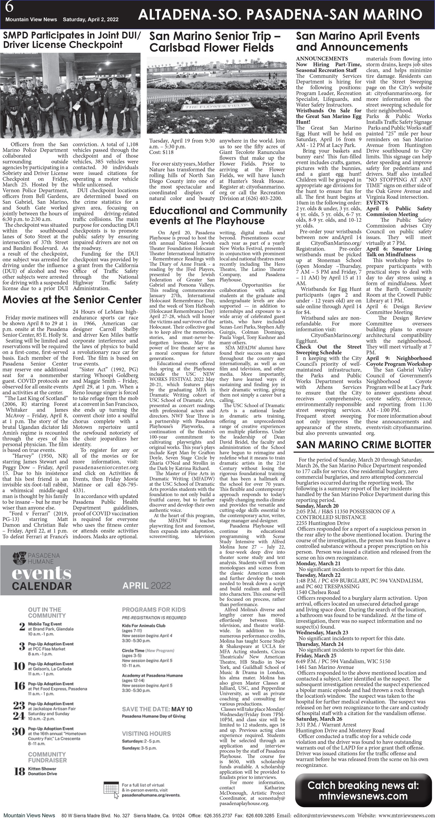 MVNews this week:  Page 6