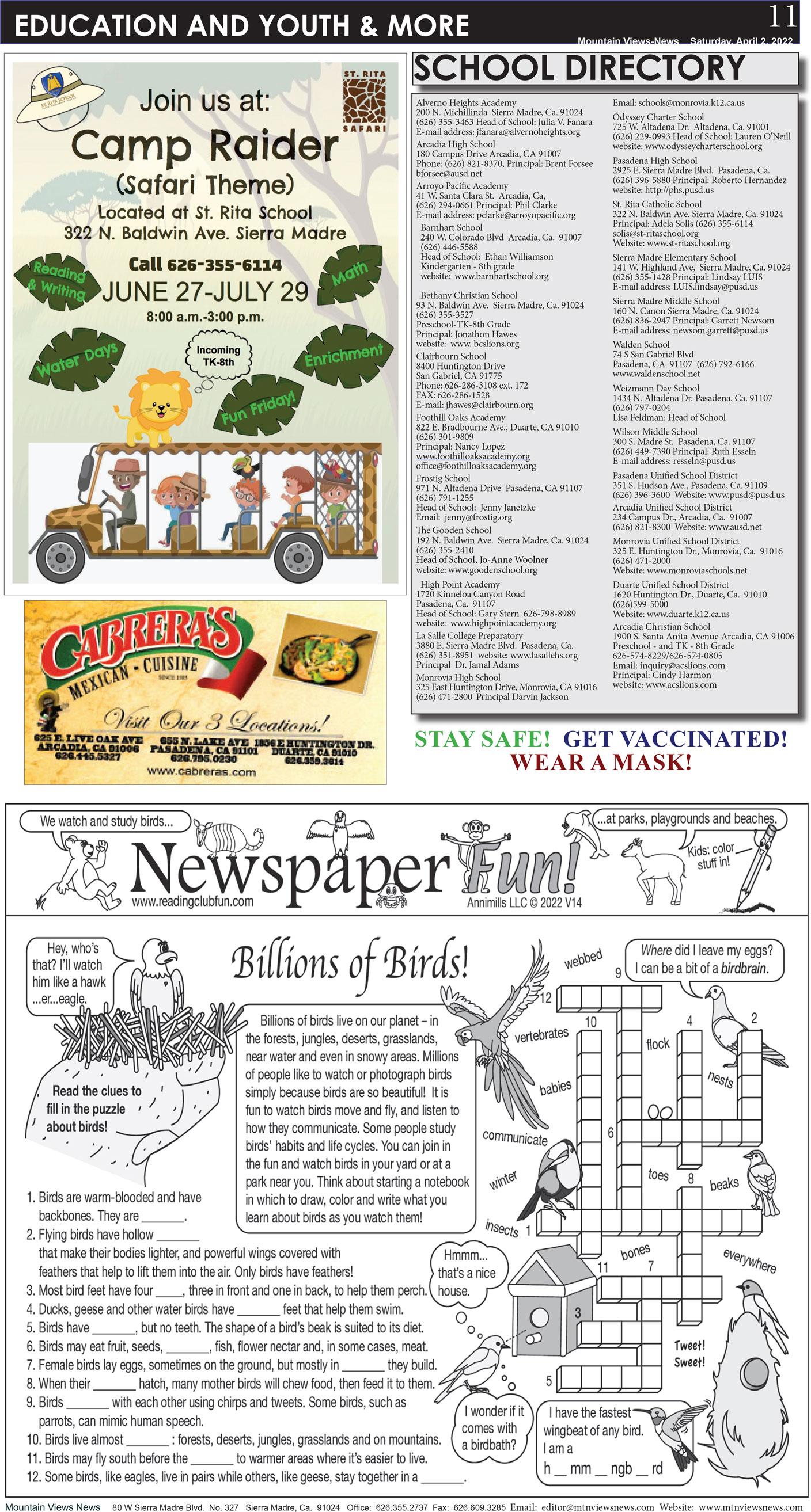 MVNews this week:  Page 11