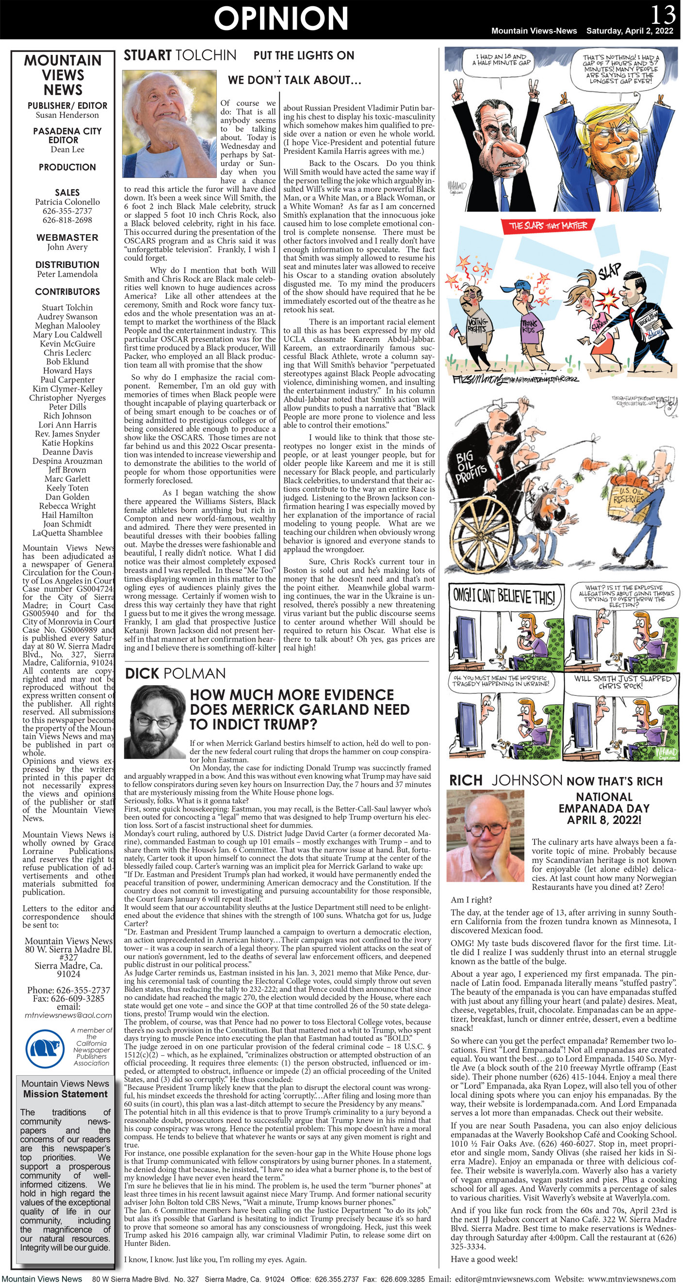 MVNews this week:  Page 13