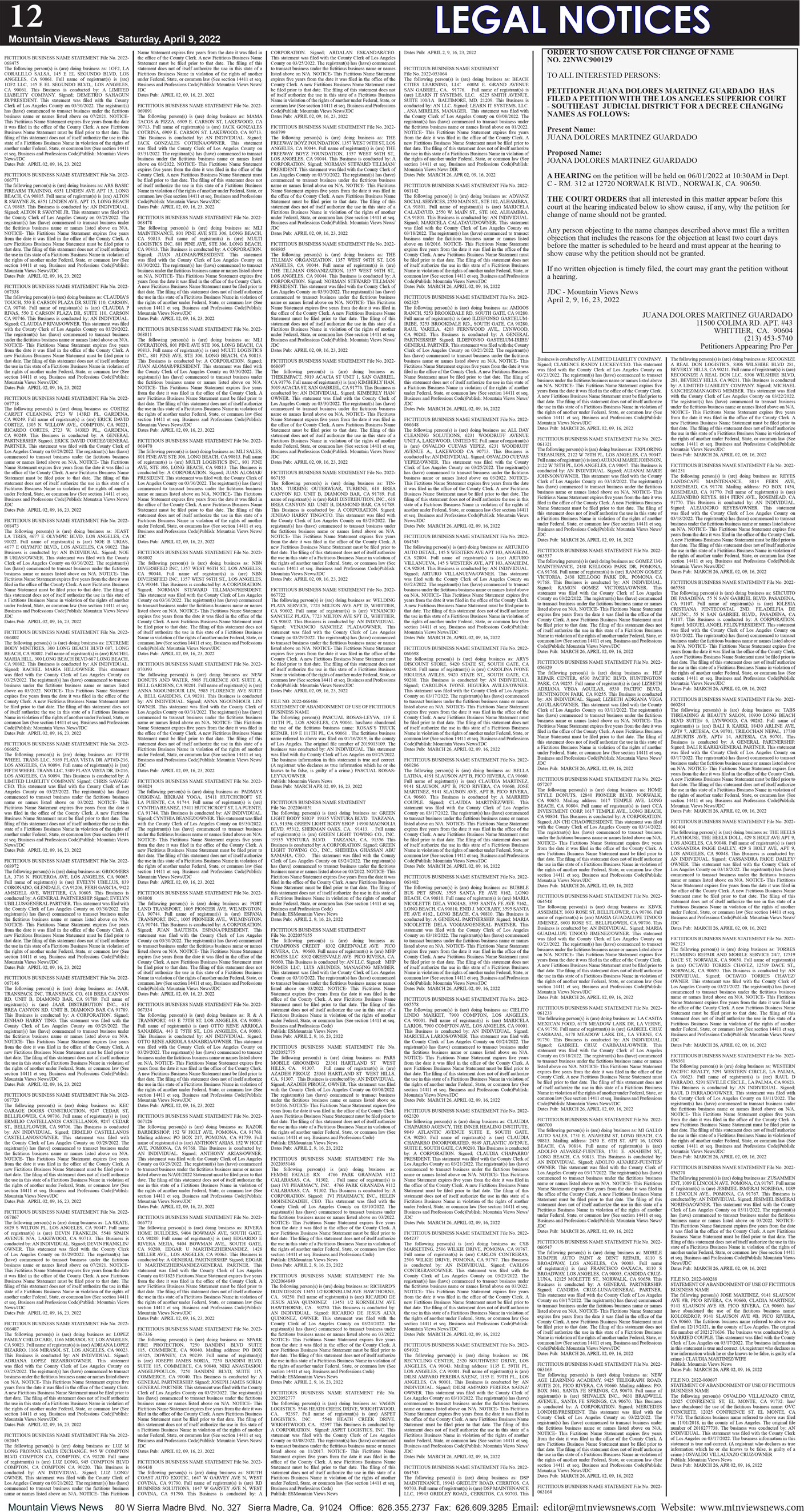 MVNews this week:  Page 12