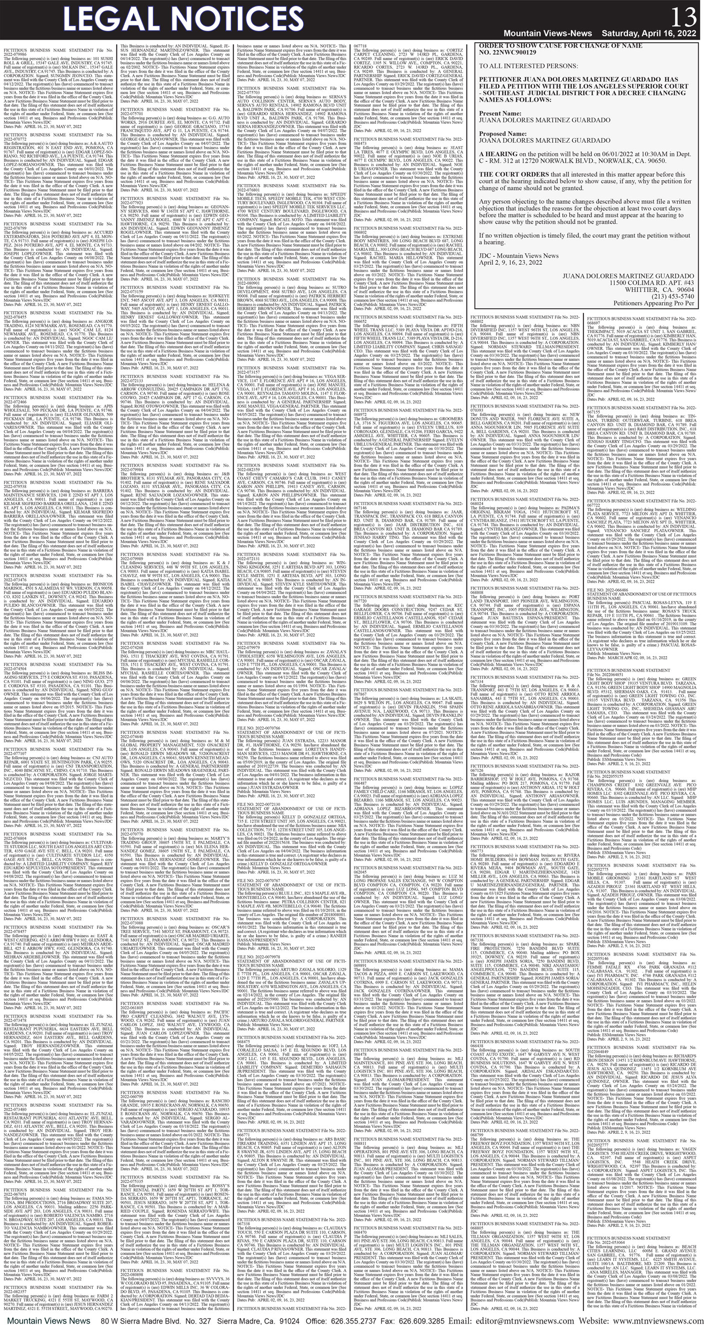 MVNews this week:  Page 13