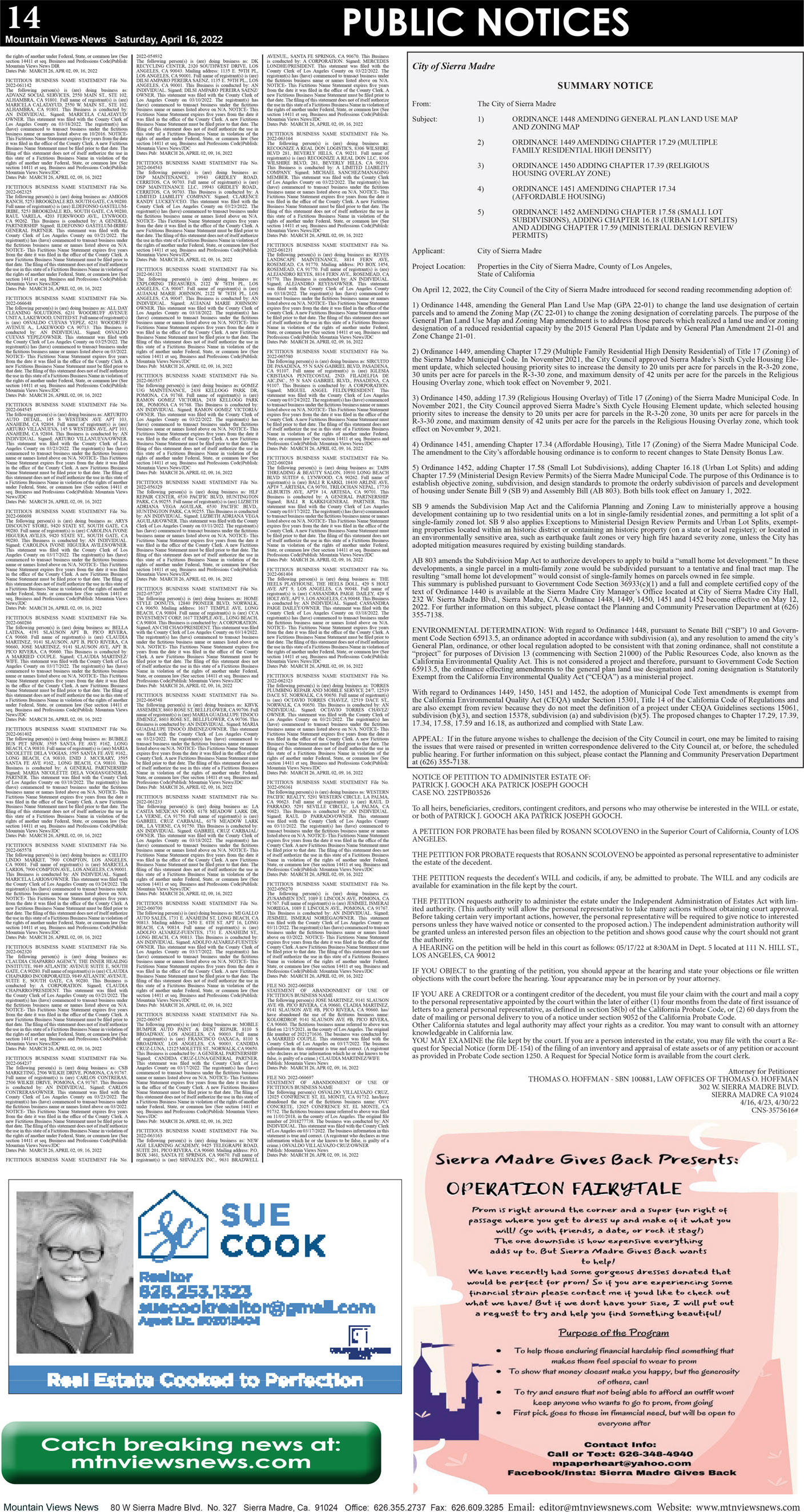 MVNews this week:  Page 14