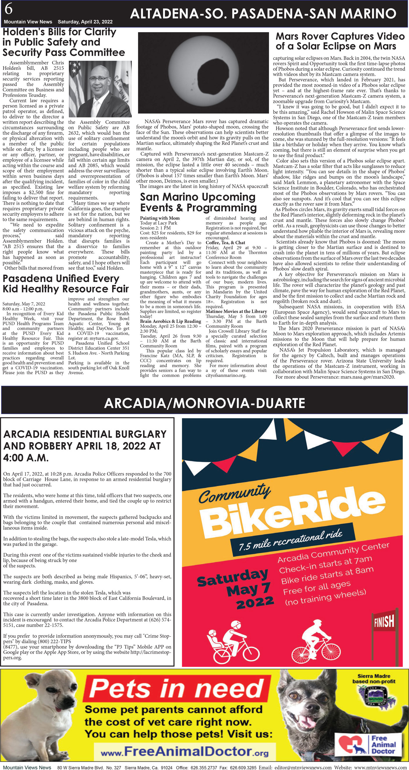 MVNews this week:  Page 6