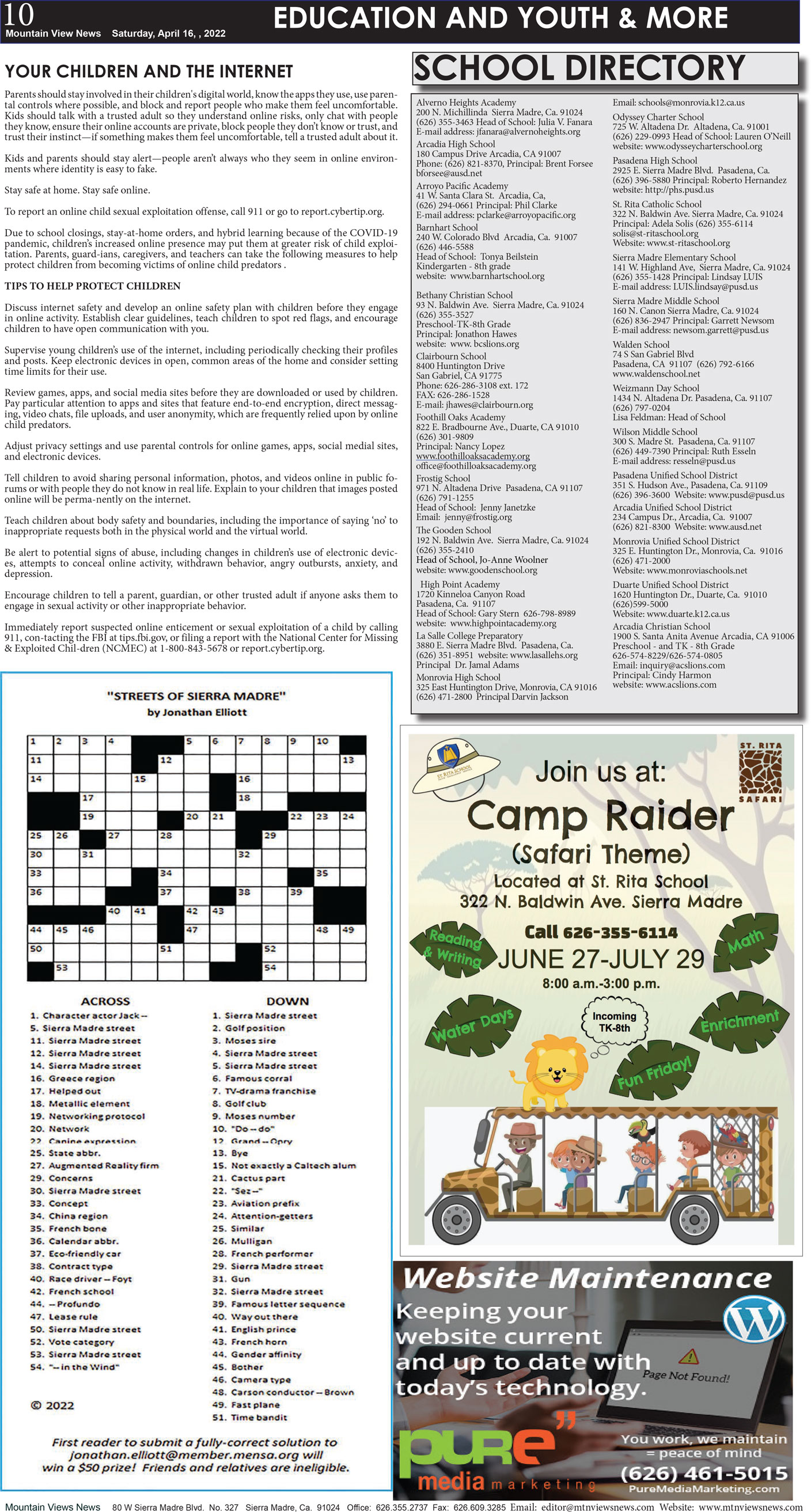 MVNews this week:  Page 10