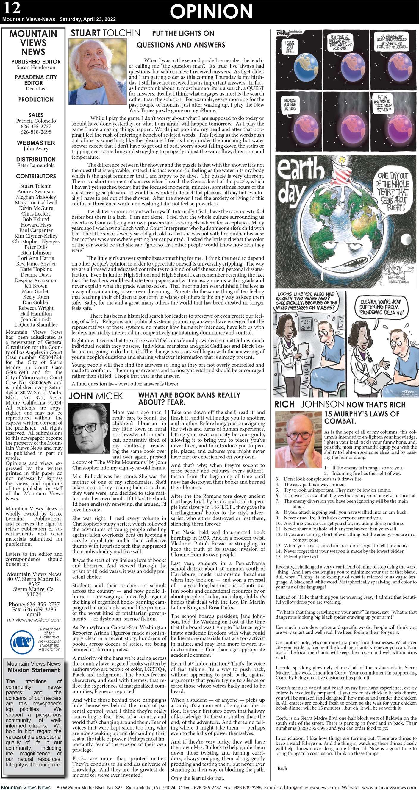 MVNews this week:  Page 12