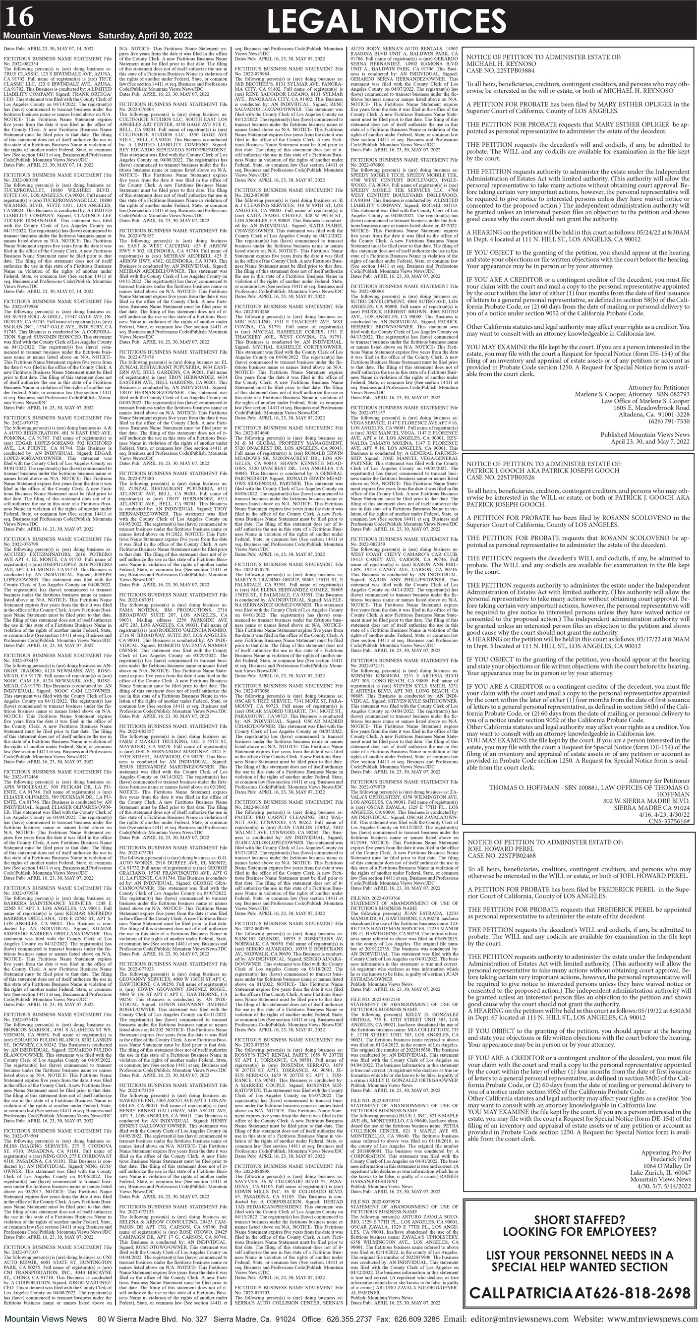 MVNews this week:  Page 16