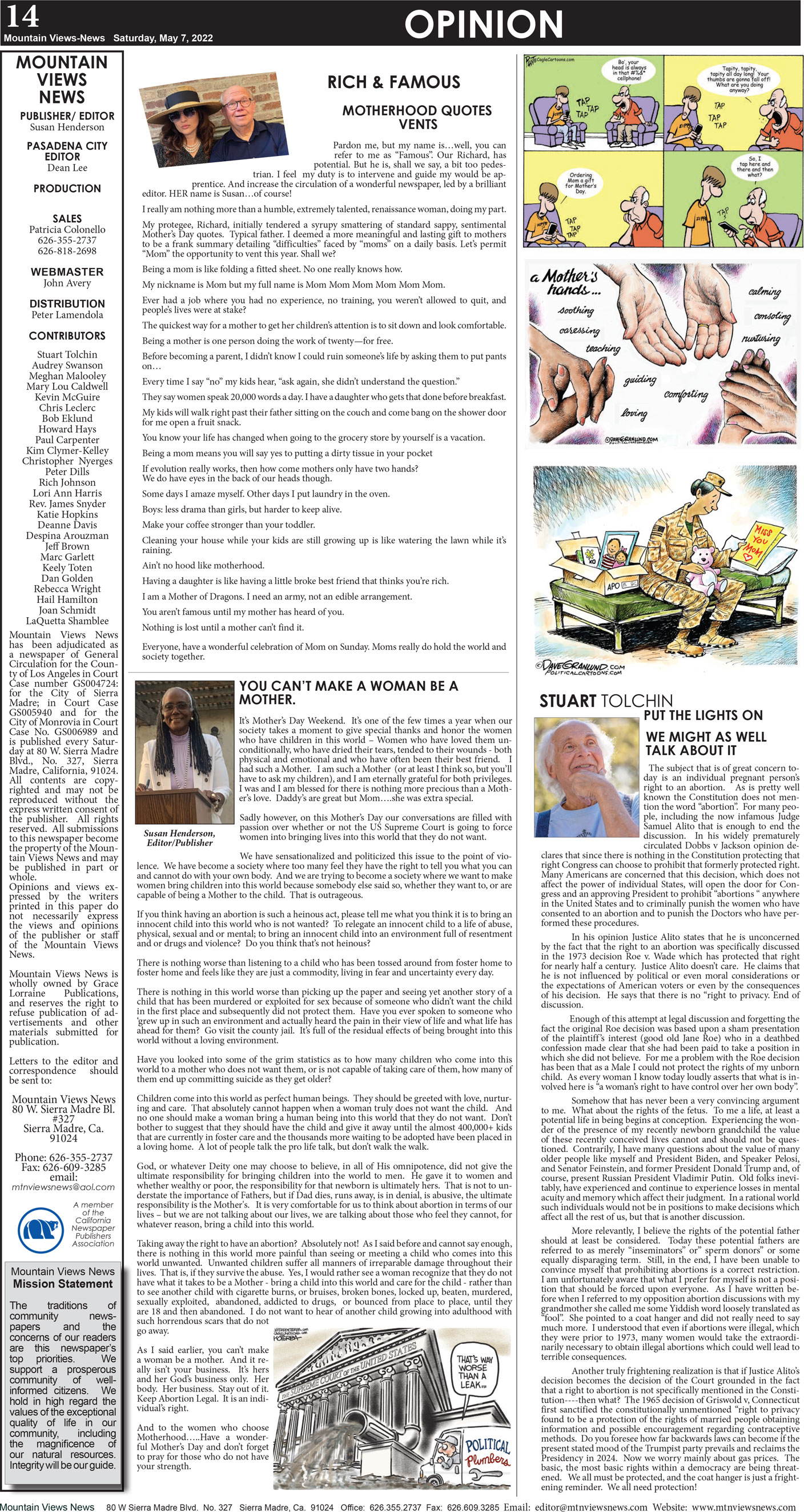 MVNews this week:  Page 14