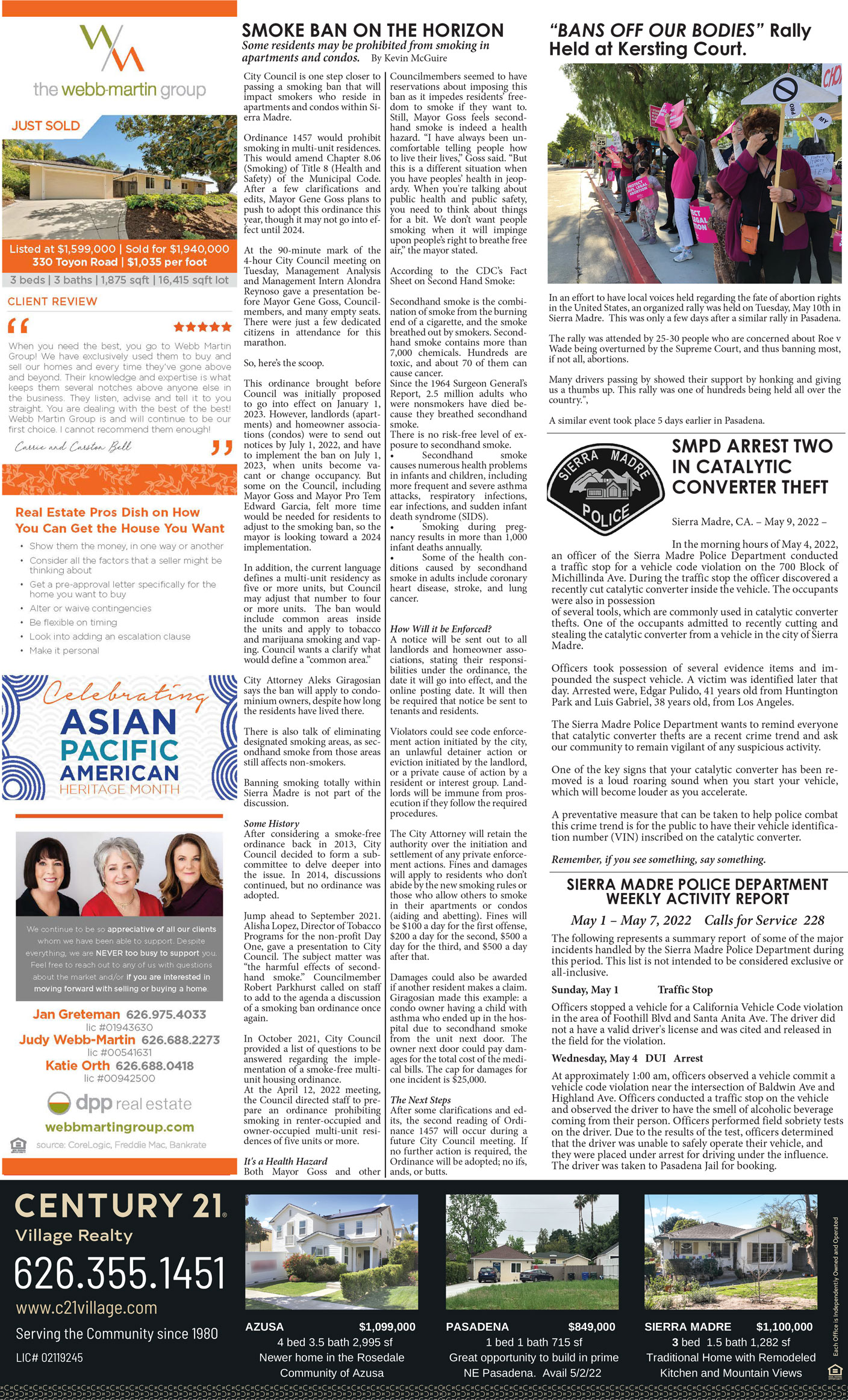 MVNews this week:  Page 1