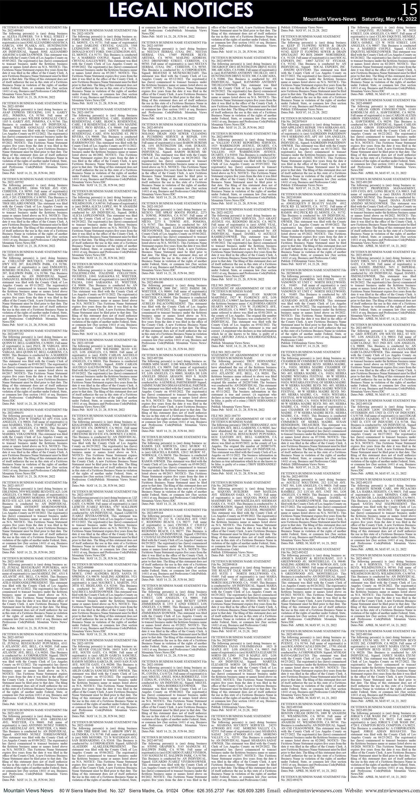 MVNews this week:  Page 15