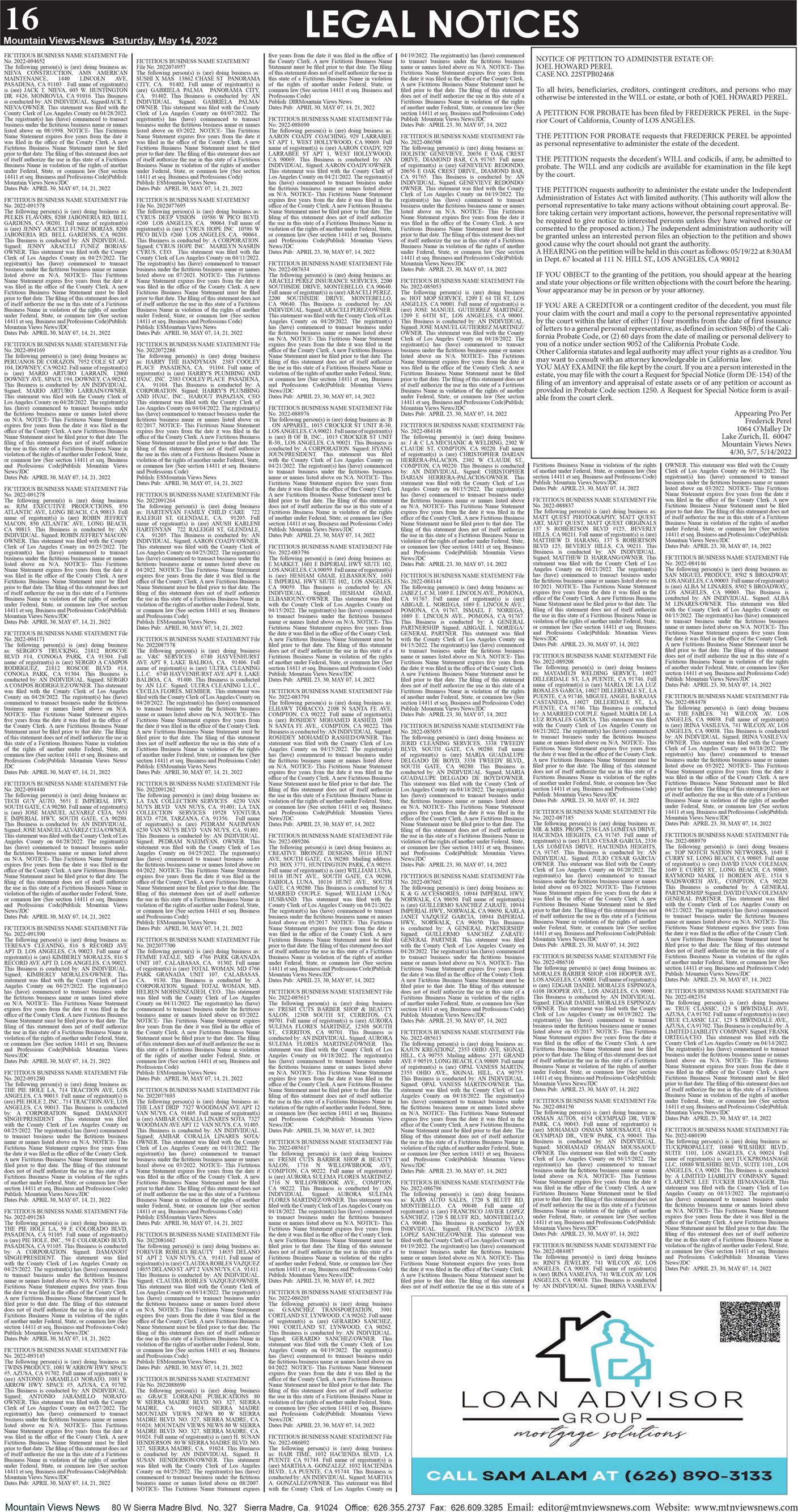 MVNews this week:  Page 16