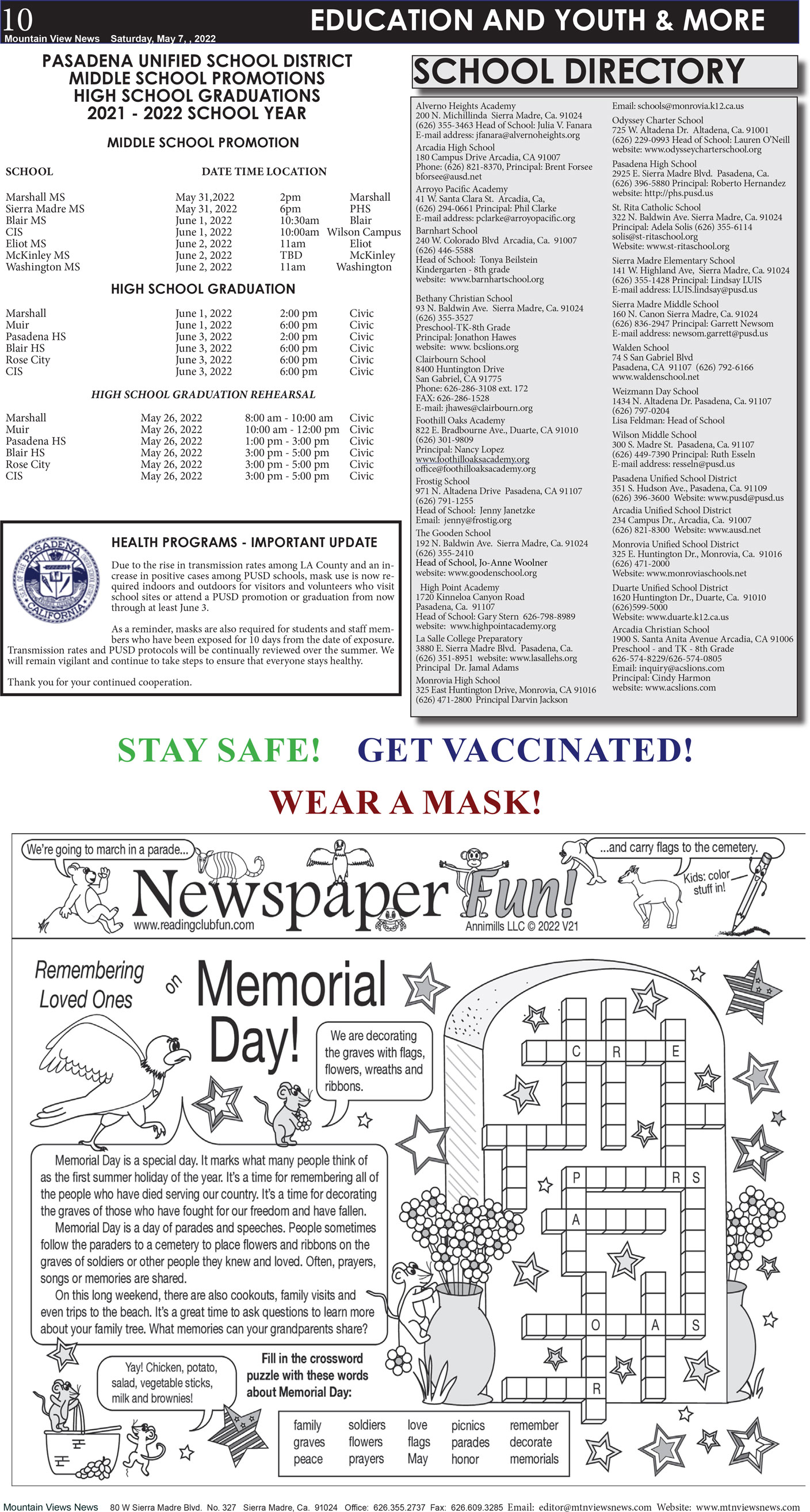 MVNews this week:  Page 10